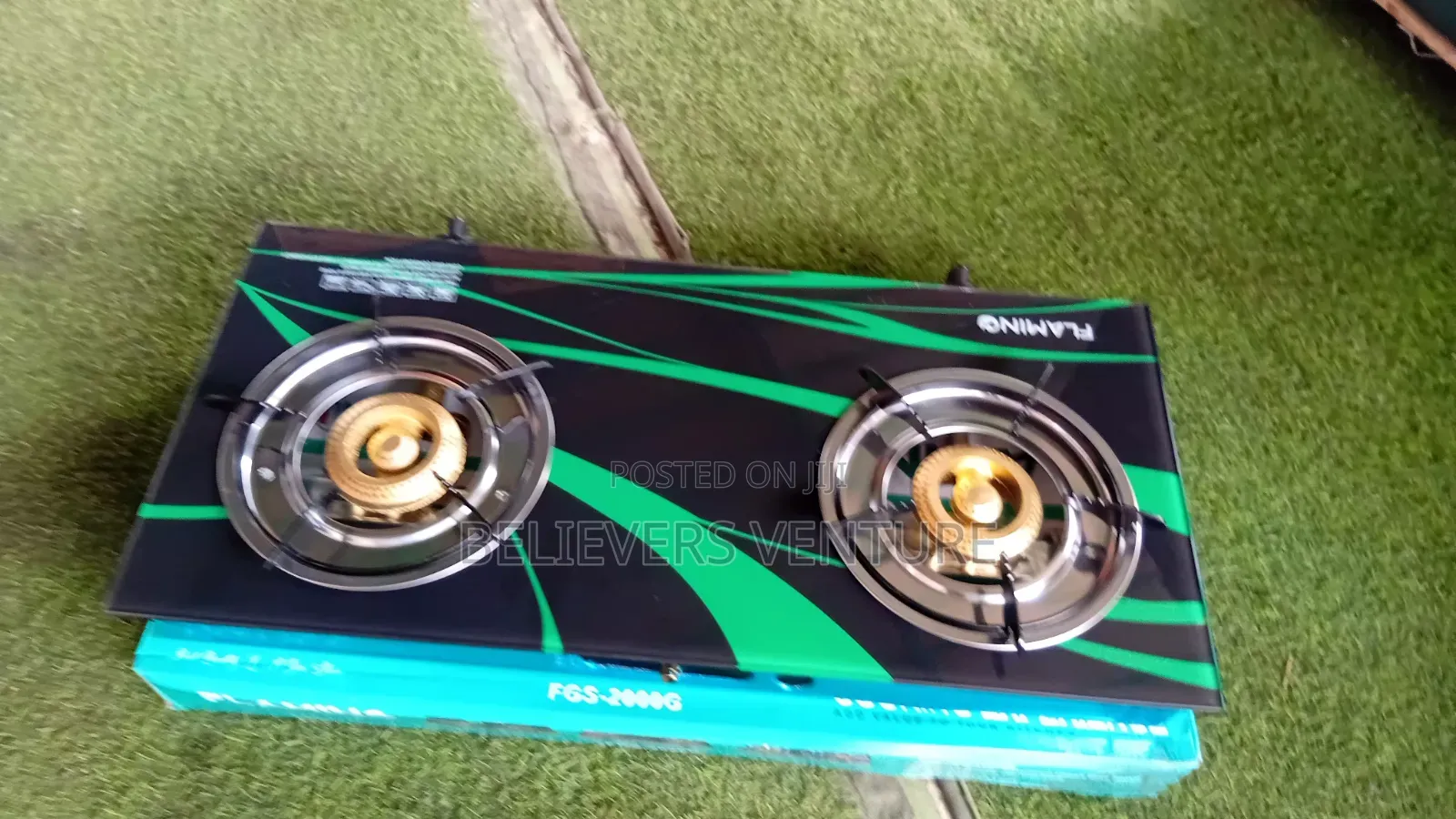 Flamino 2-Burner Gas Cooker – Strong, Neat Reliable