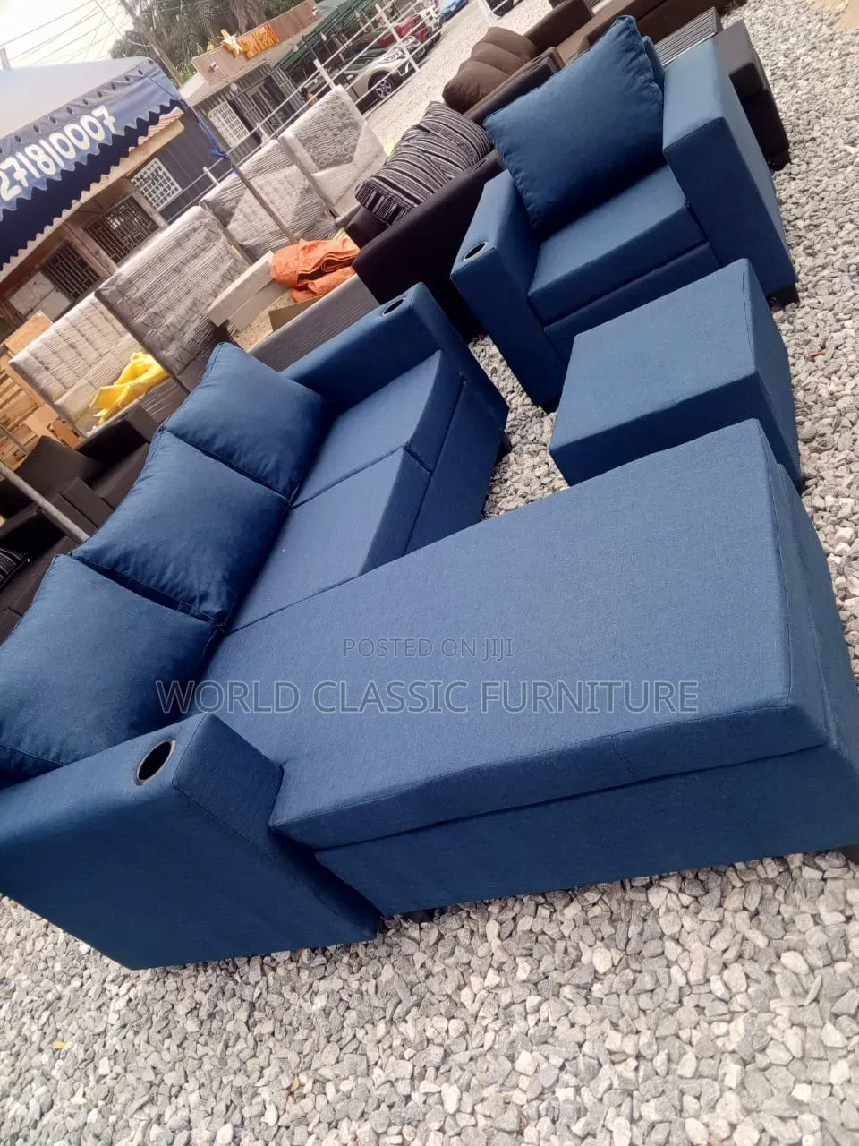 L-Shaped Sofas + Ottoman Sets.