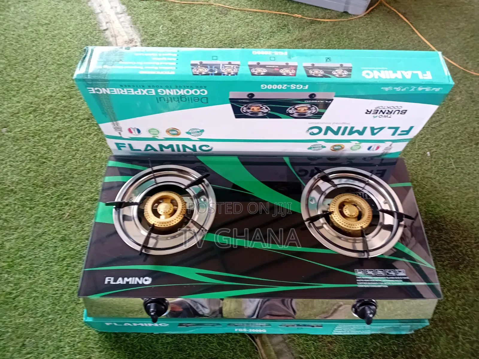 FLAMINO FGS_2000 Double Burner Gas Stove – Super Quality, Durable