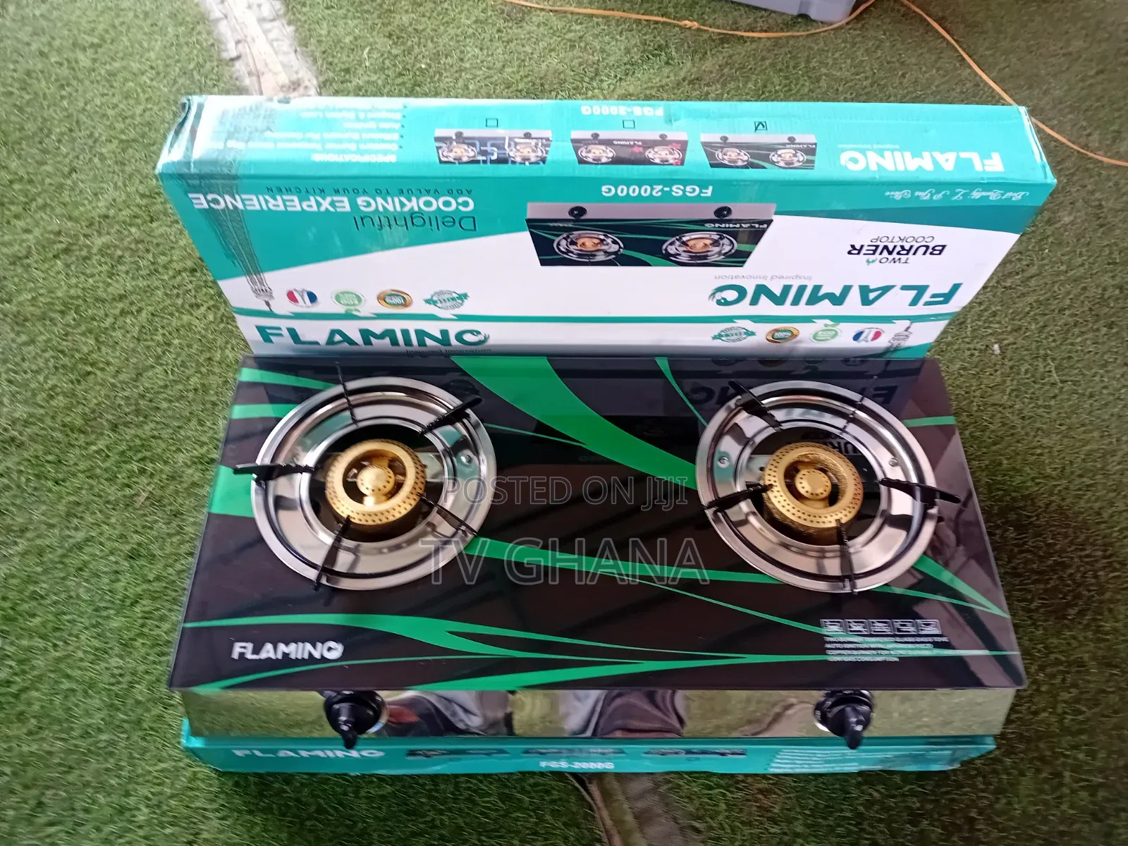 FLAMINO FGS_2000 Double Burner Gas Stove – Super Quality, Durable