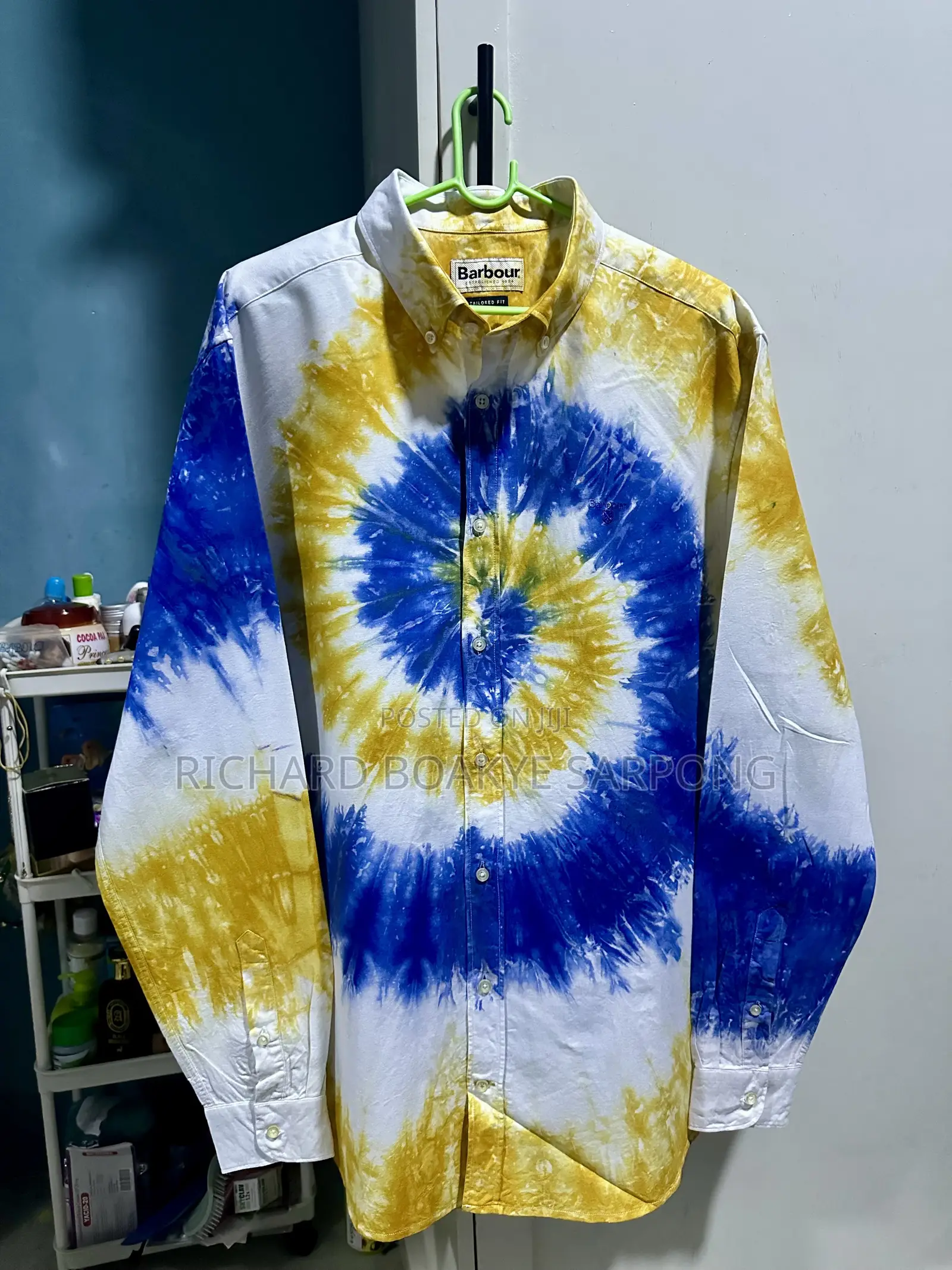 Long Sleeve African Shirt ( Tie-Dye)
