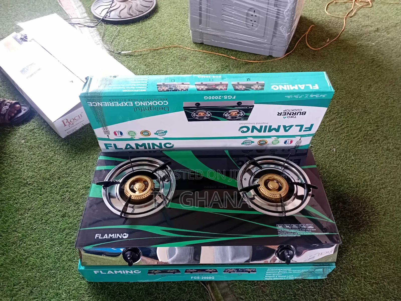 High Quality FLAMINO FGS_2000 2 Burner Gas Stove – Durable Easy