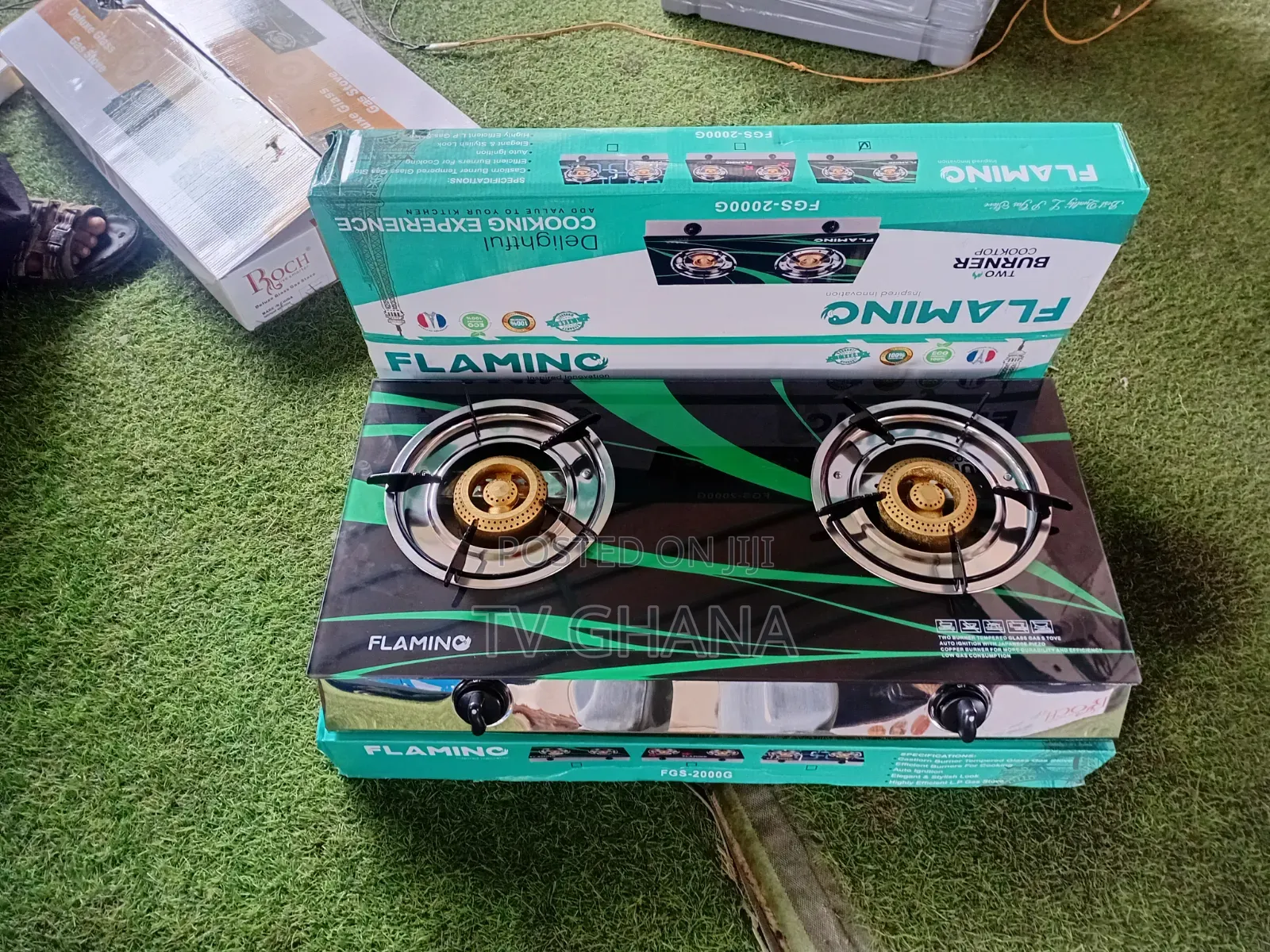 FLAMINO FGS_2000 2-Burner Gas Stove – Perfect Kitchen Cooker
