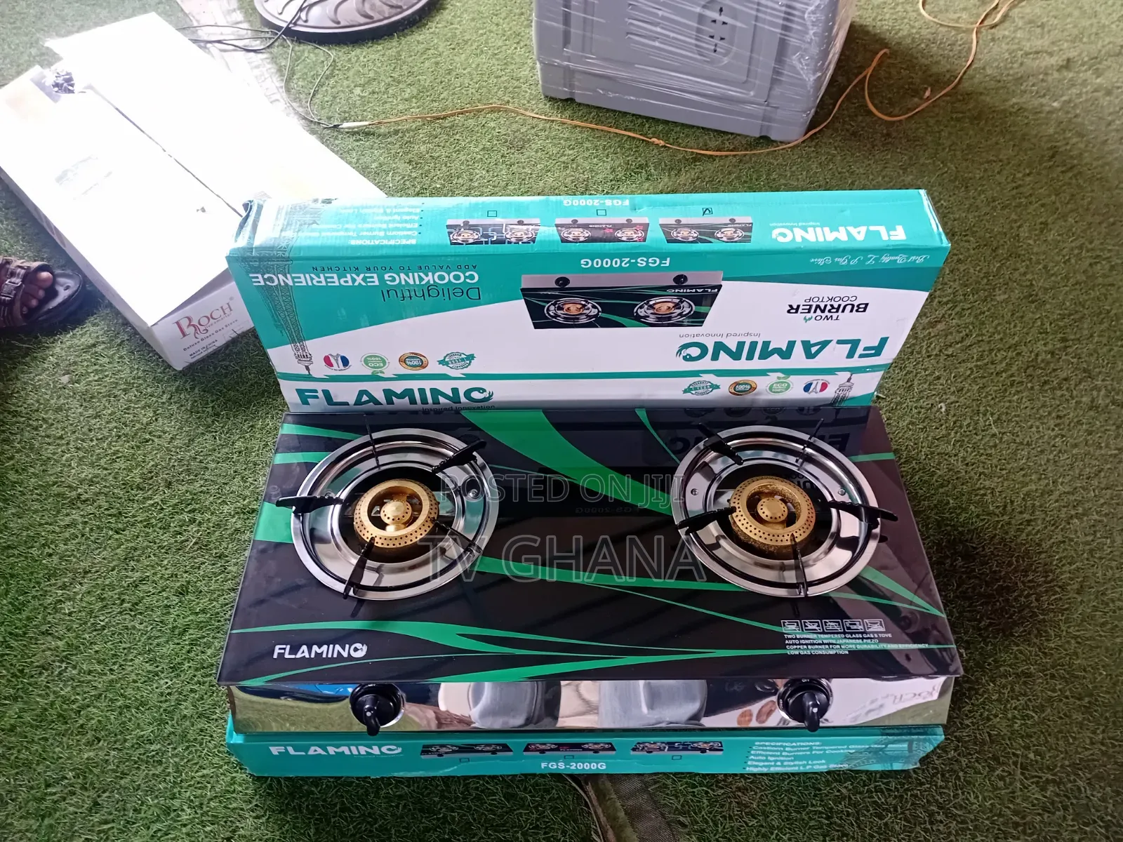 FLAMINO FGS_2000 Two Burner Gas Stove – Strong, Durable