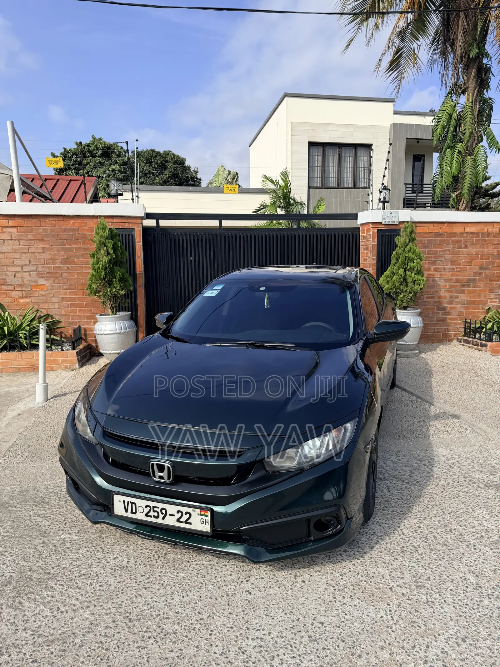 Honda Civic EX Sedan 2018 Green