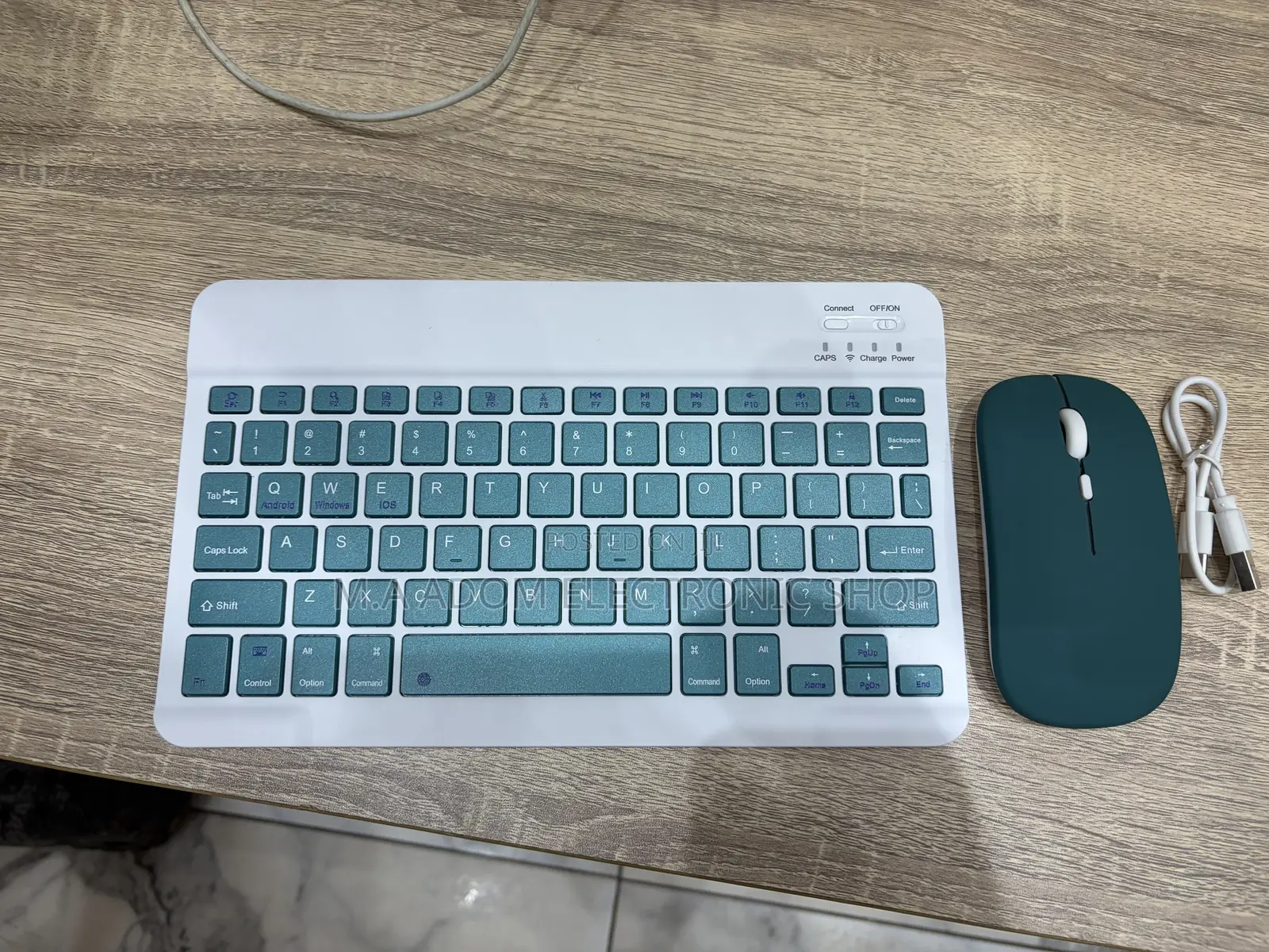 Wireless Bluetooth Keyboard Mouse for iPad,smartphone