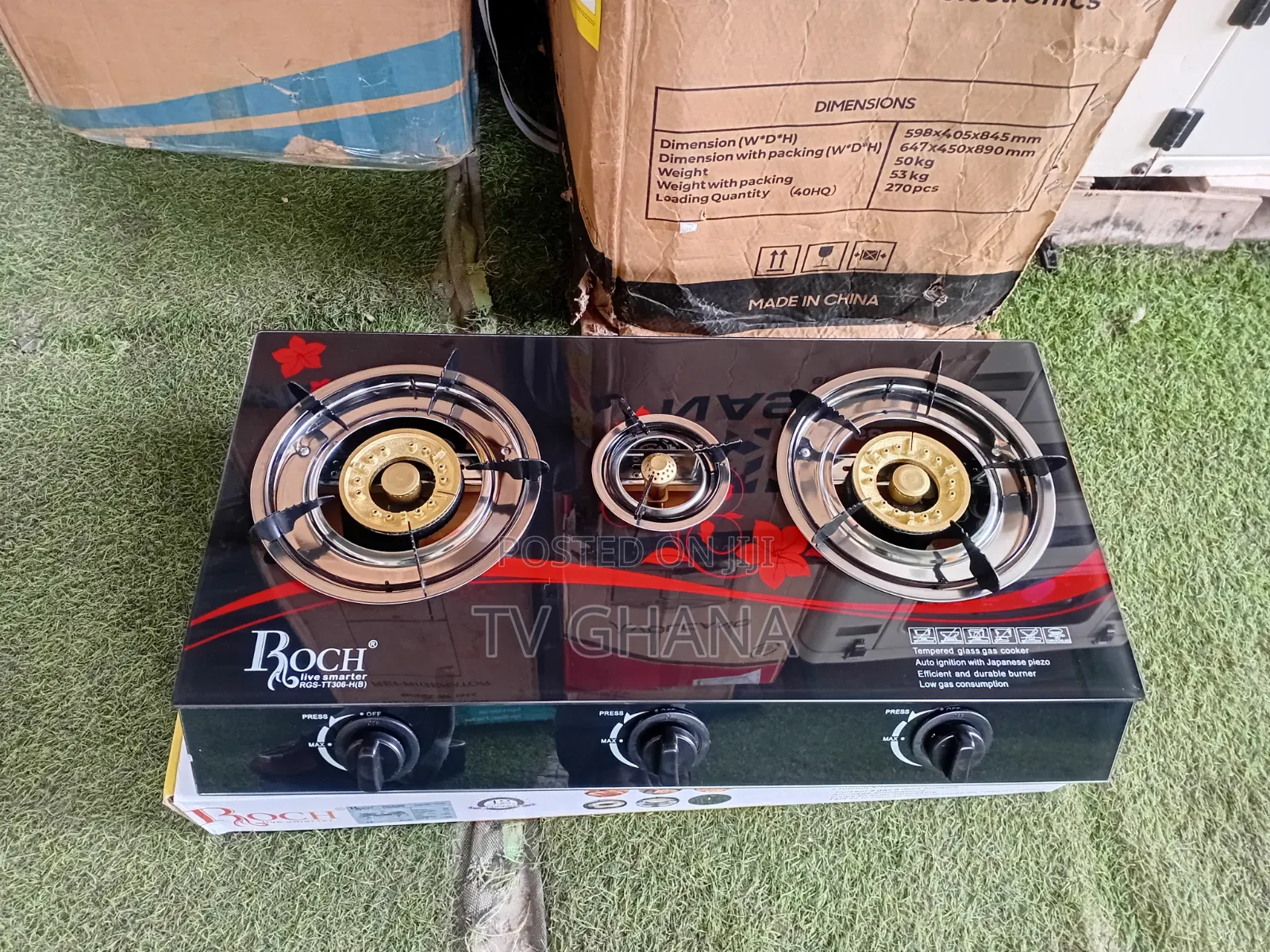 Roch Gas Burner – Reliable Kitchen Cooker With Strong Flame