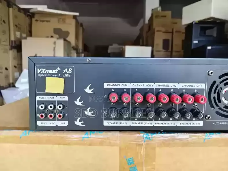 4 Zones 8 Channels 800 Watts Hybrid Power Amplifier From Malaysia