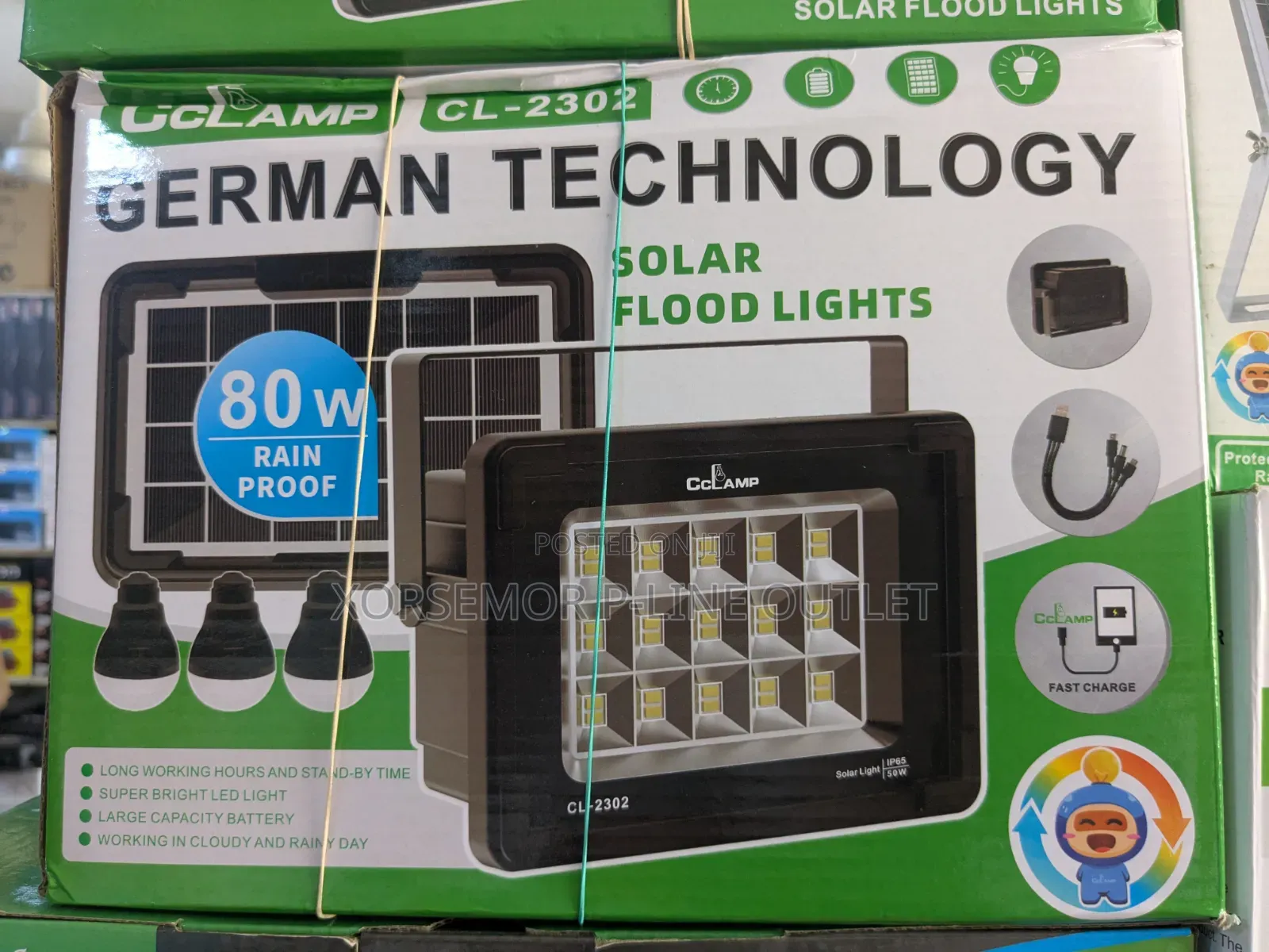 Cl-2302 Solar Flood Light