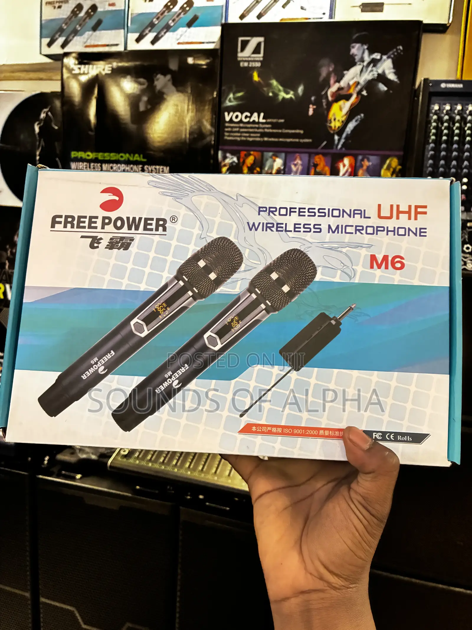Free Power Wireless Microphone