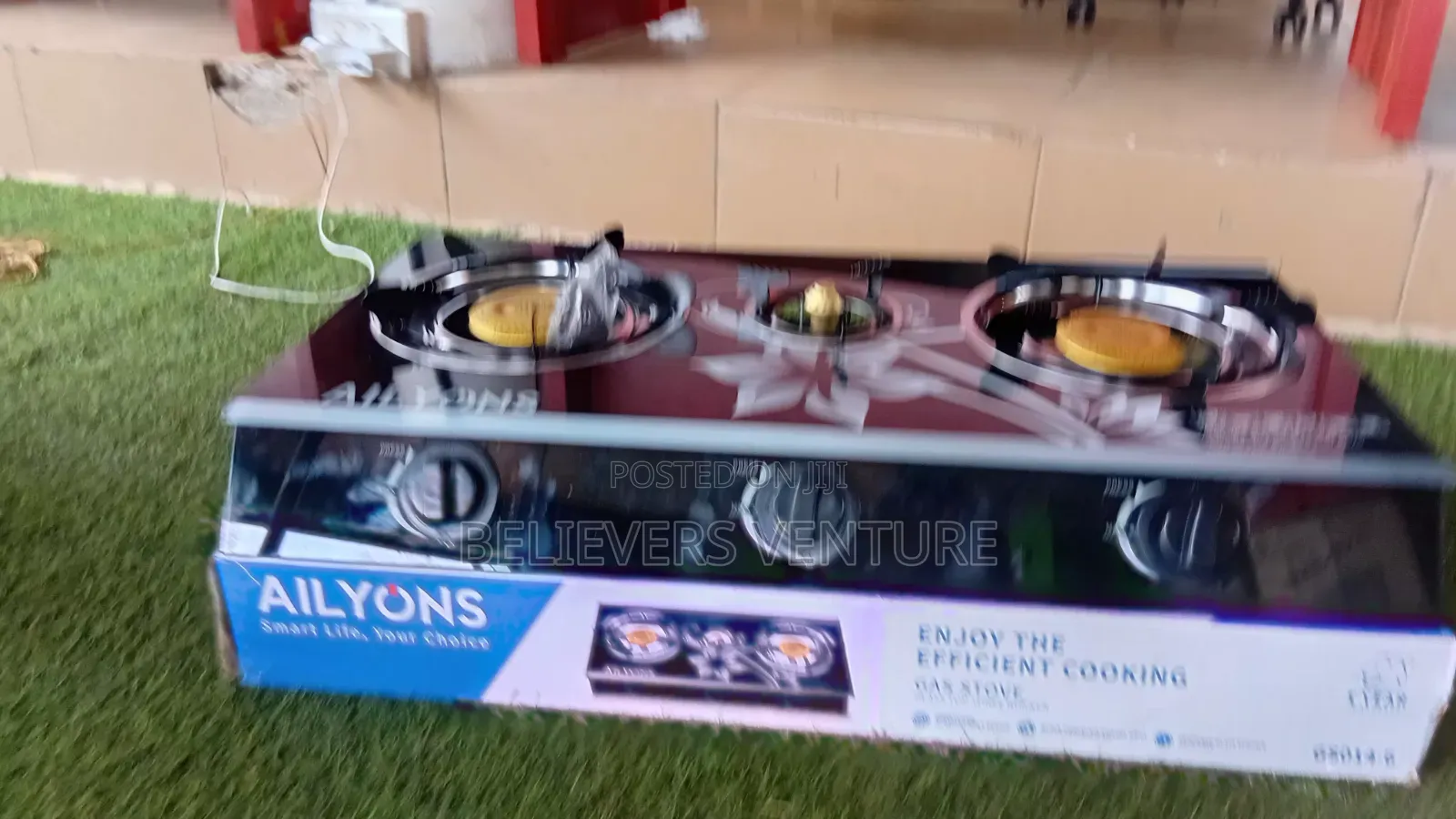Roch 2 Burners Gas Cooker – Perfect for Home Kitchen