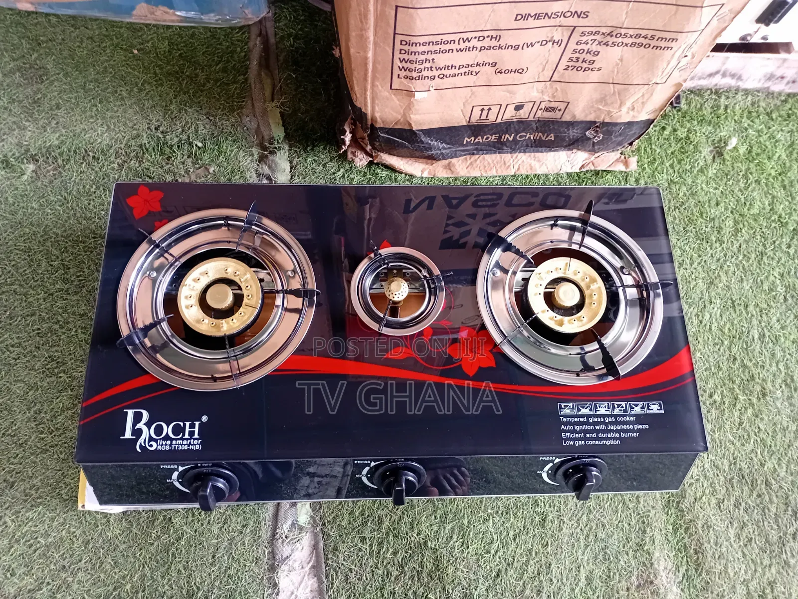 Roch Gas Burner – Super Strong, Efficient Affordable Kitchen Stove