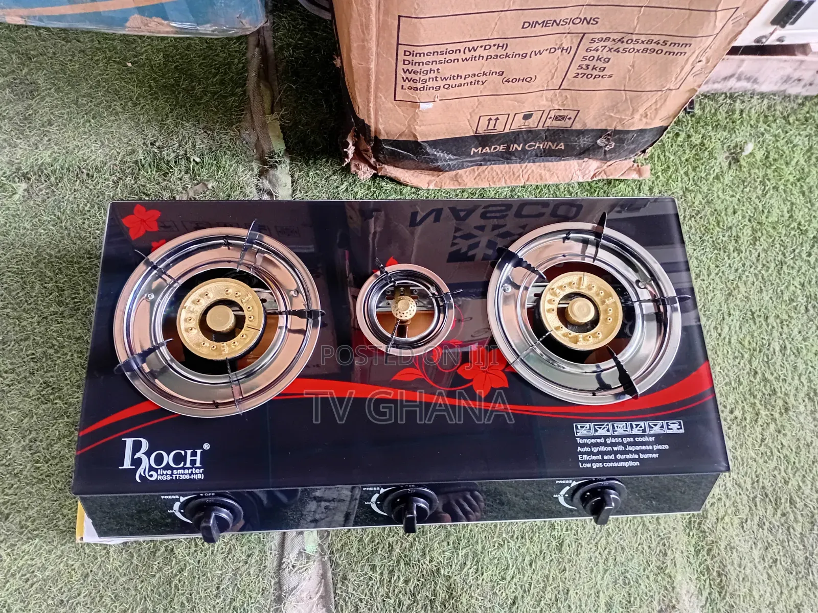Roch Gas Burner – Super Strong, Efficient Affordable Kitchen Stove