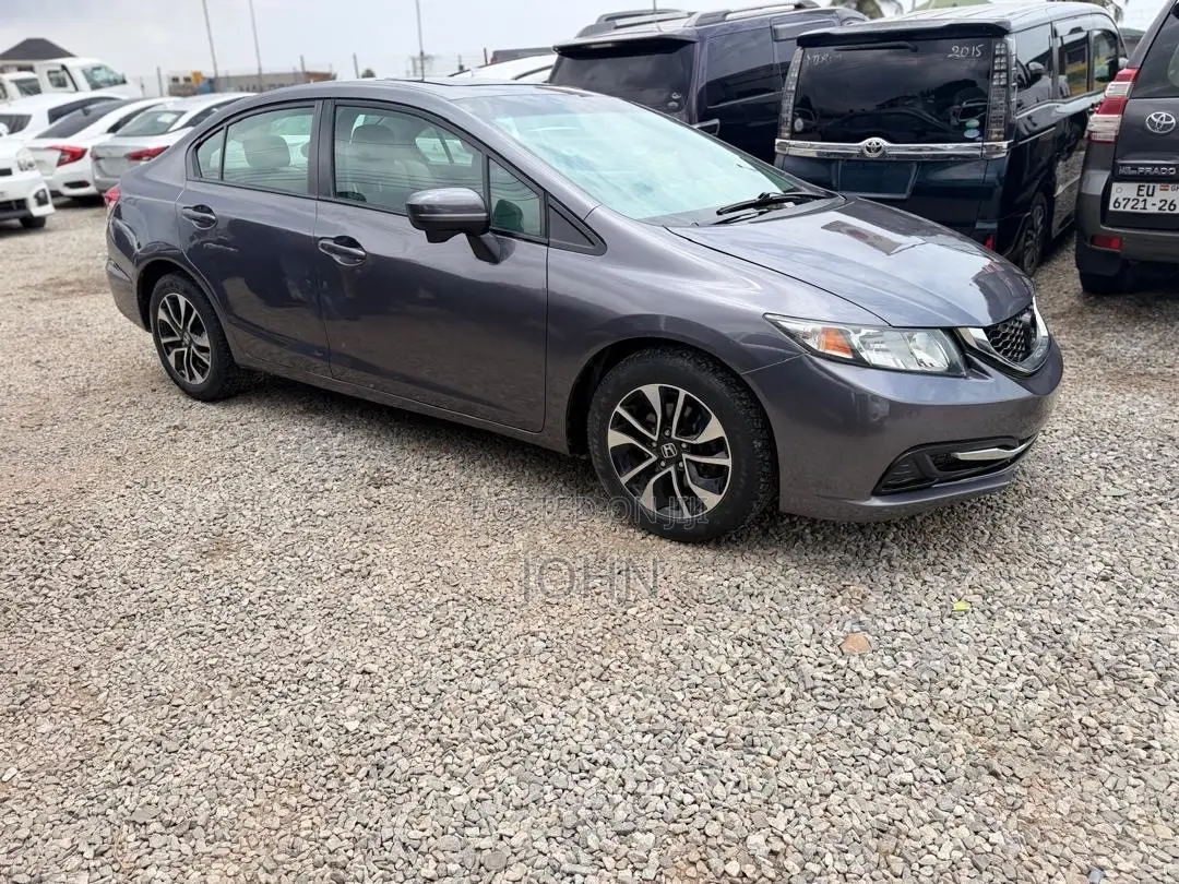 Honda Civic EX 4dr Sedan (1.8L 4cyl CVT) 2015 Gray