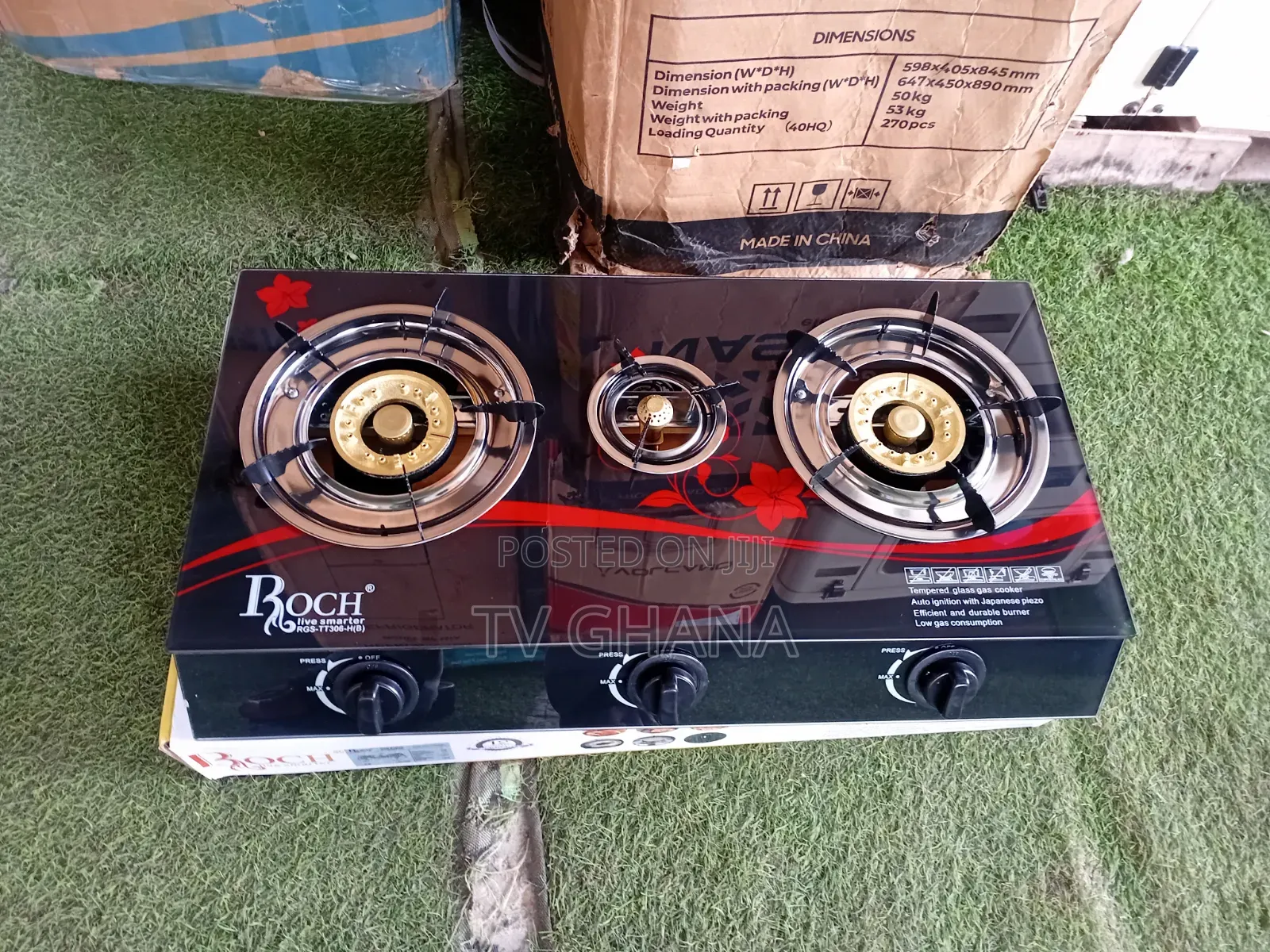 Roch Gas Burner – Affordable Quality Cooker for Smooth Convenient