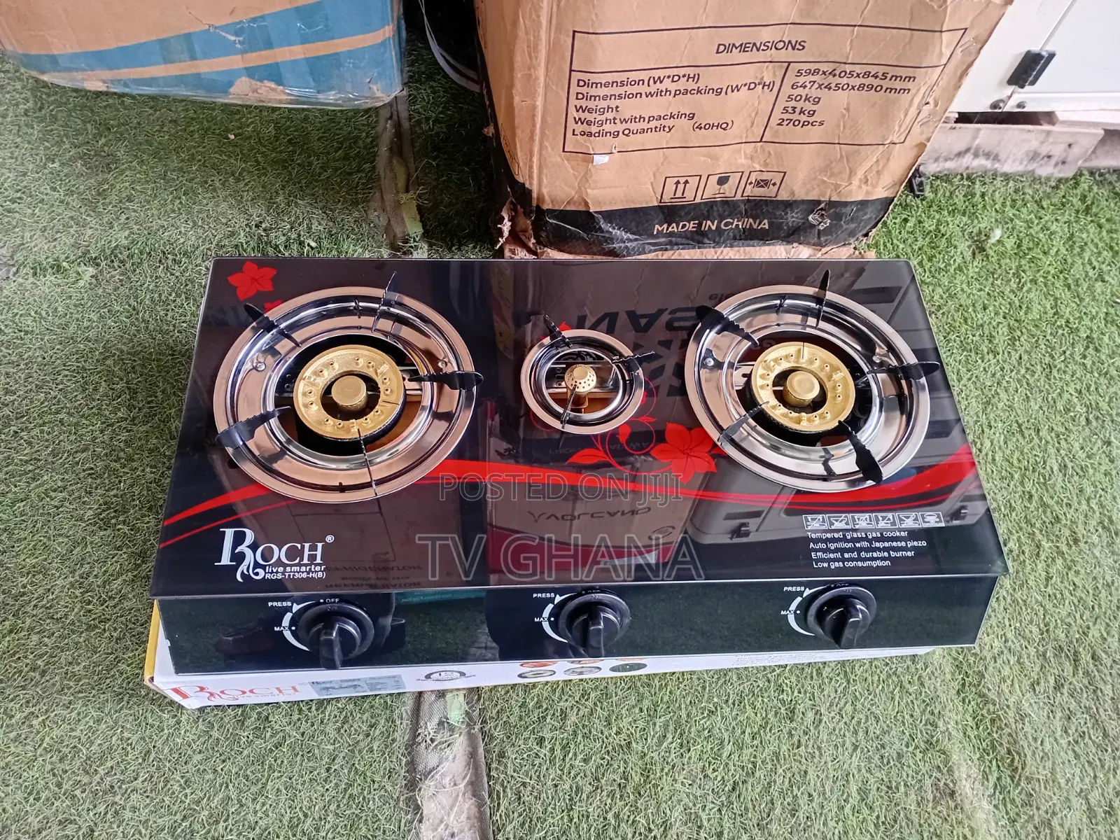 Roch Gas Burner – Affordable Quality Cooker for Smooth Convenient