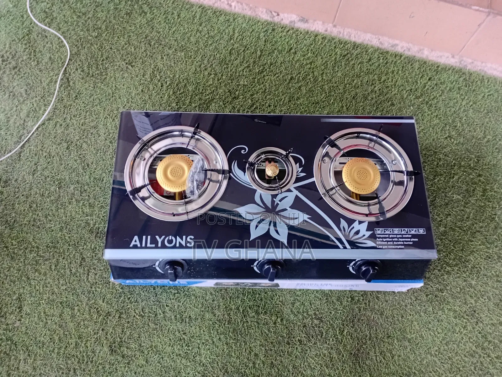 Ailyons 2 Burner Gas Stove – Premium Quality, Durable Affordable