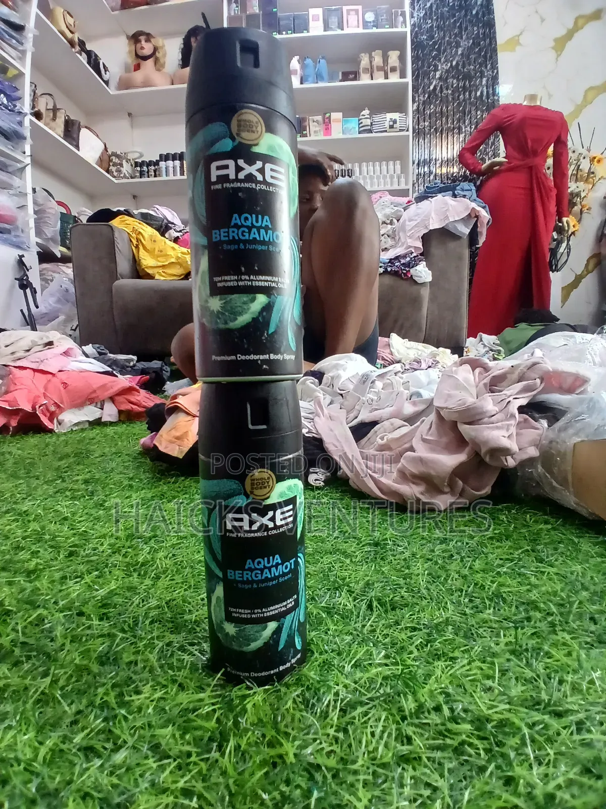 AXE Aqua Bergamot Body Spray | Elevate Your Daily Grooming Ritual