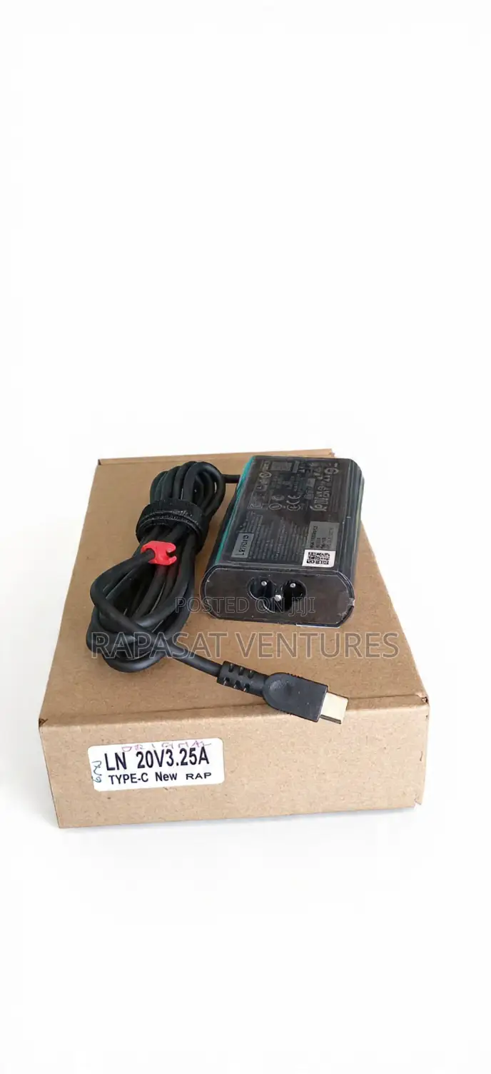 Lenovo 20v 3.25a 65w Type C Adapter - Original