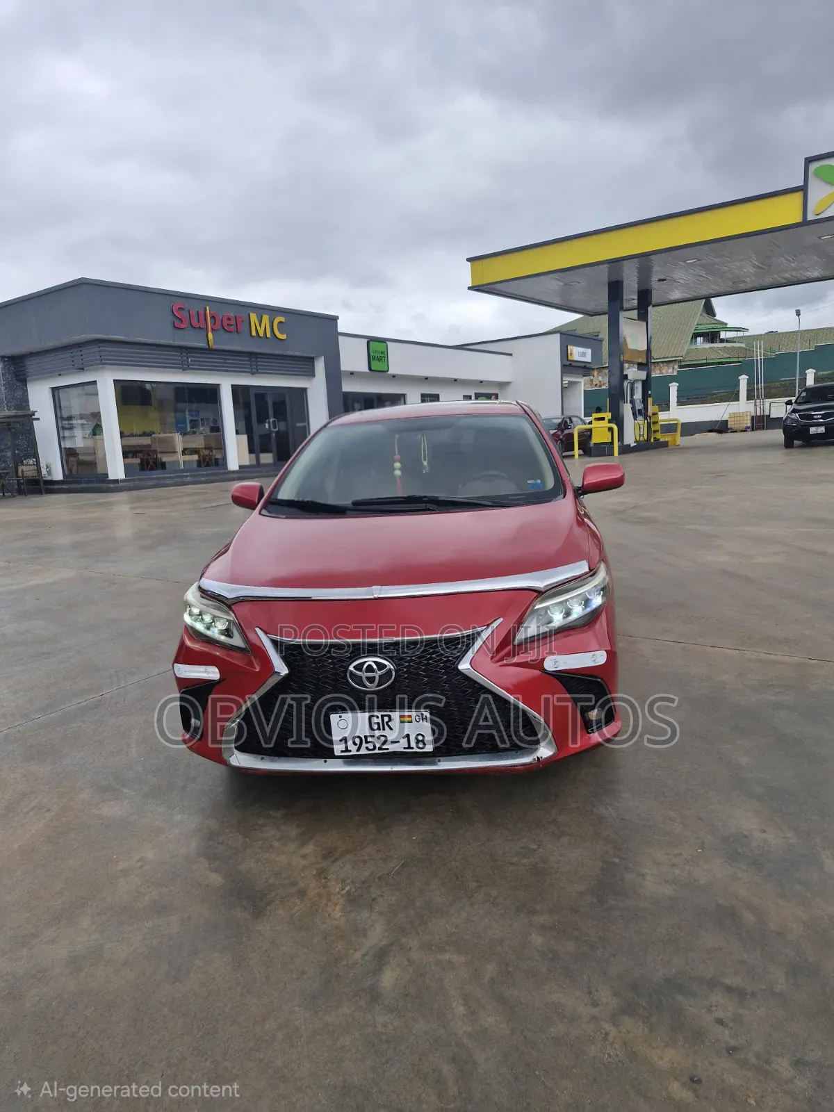 Toyota Corolla 2010 Red