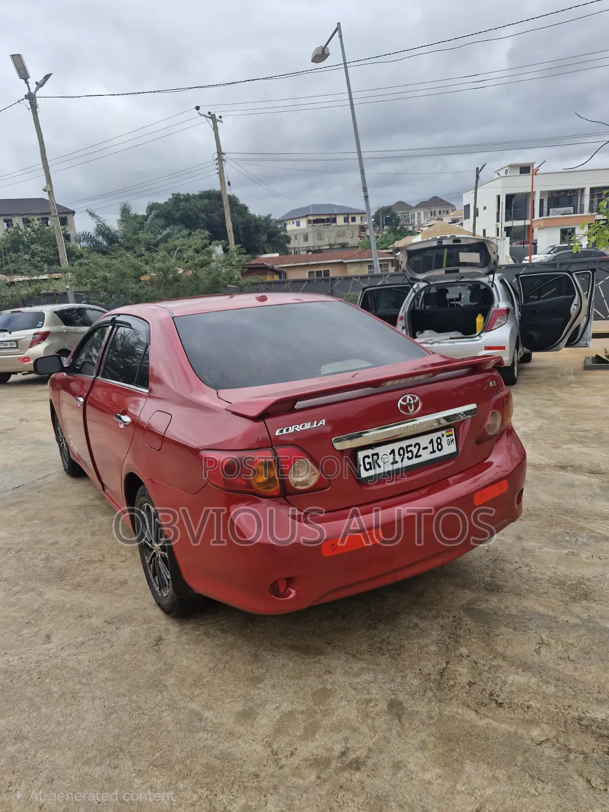 Toyota Corolla 2010 Red