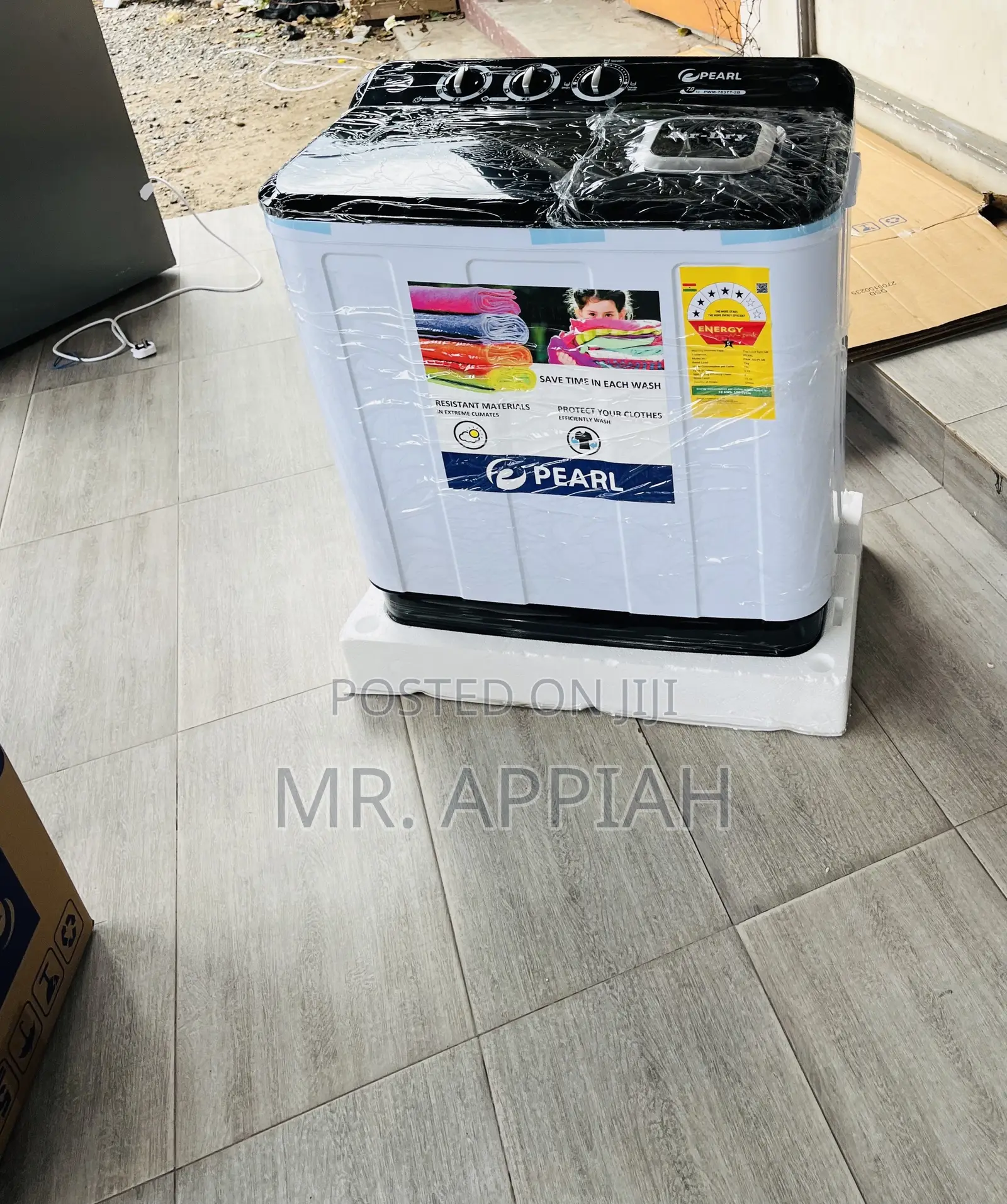 Get Classic Pearl 7kg Twin Tub Washing Machine(Spin Dry)