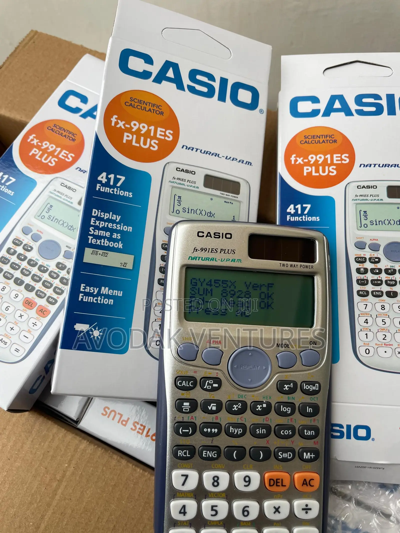 Casio Scientific Calculator Version E F