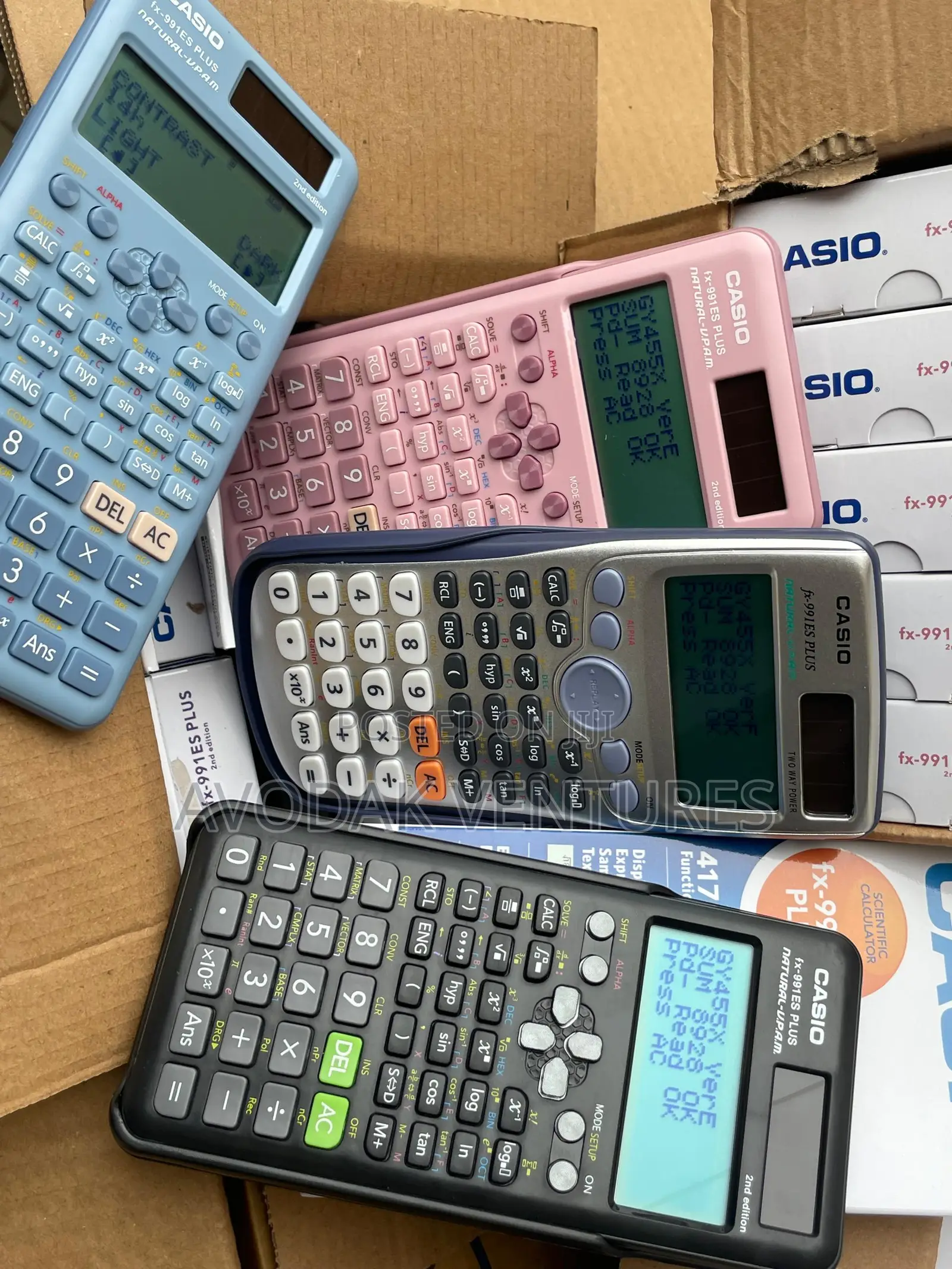 Casio Scientific Calculator Version E F