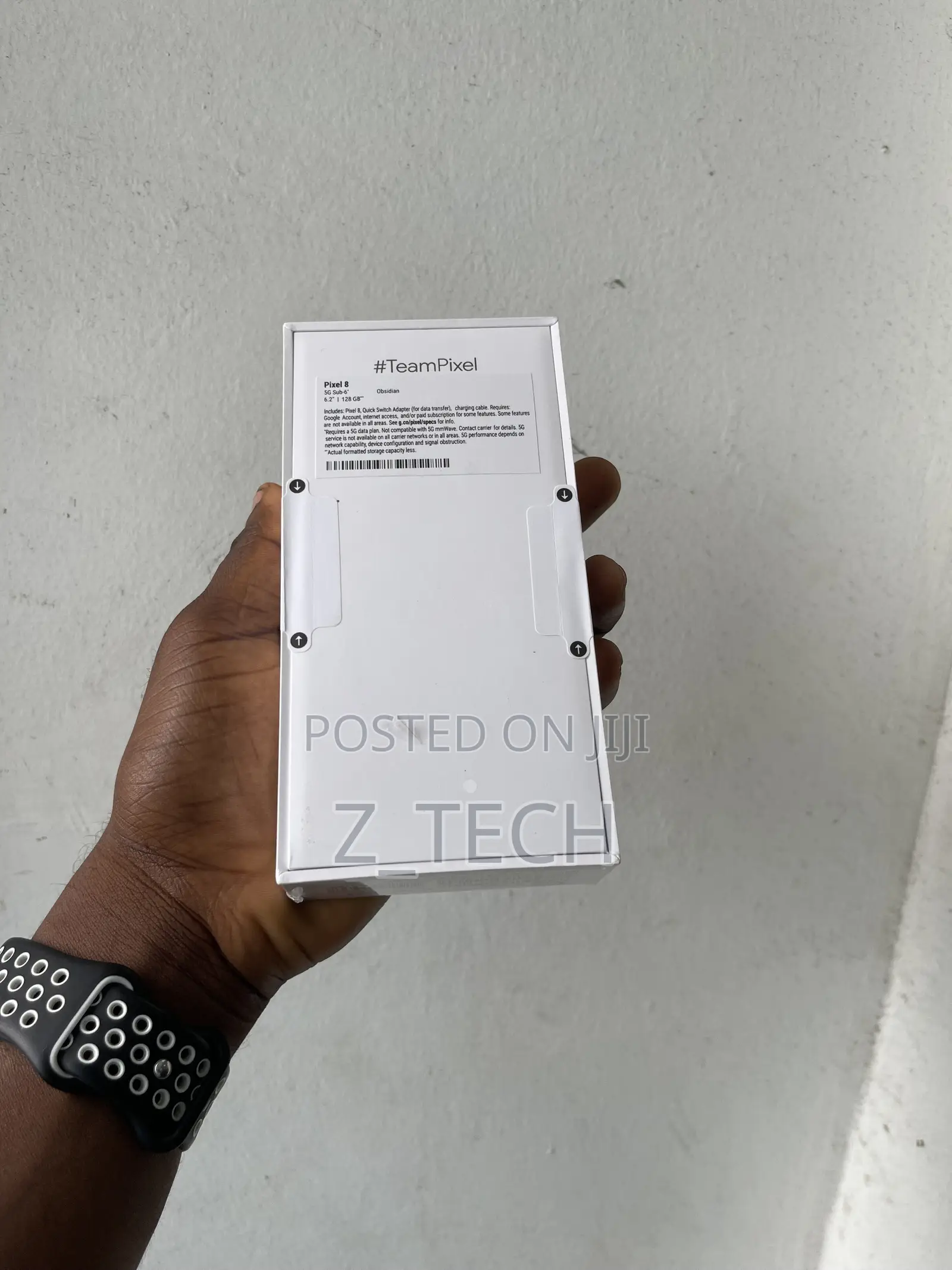 New Google Pixel 8 128 GB Black