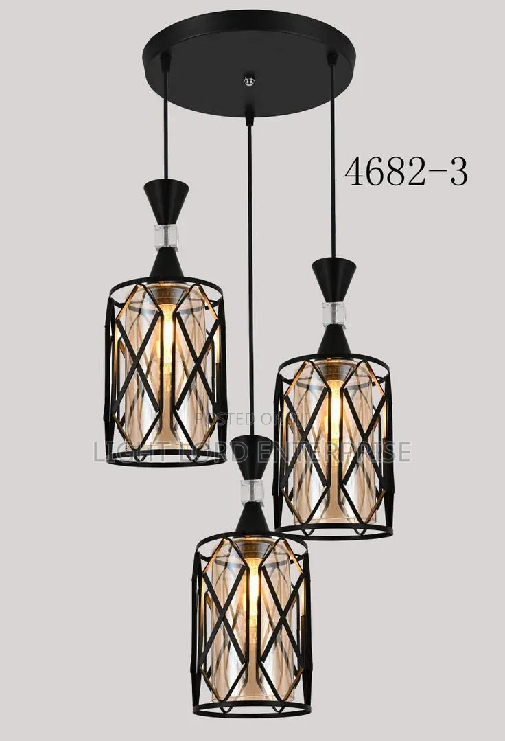 4682_2 Blade Basket Pendant Light