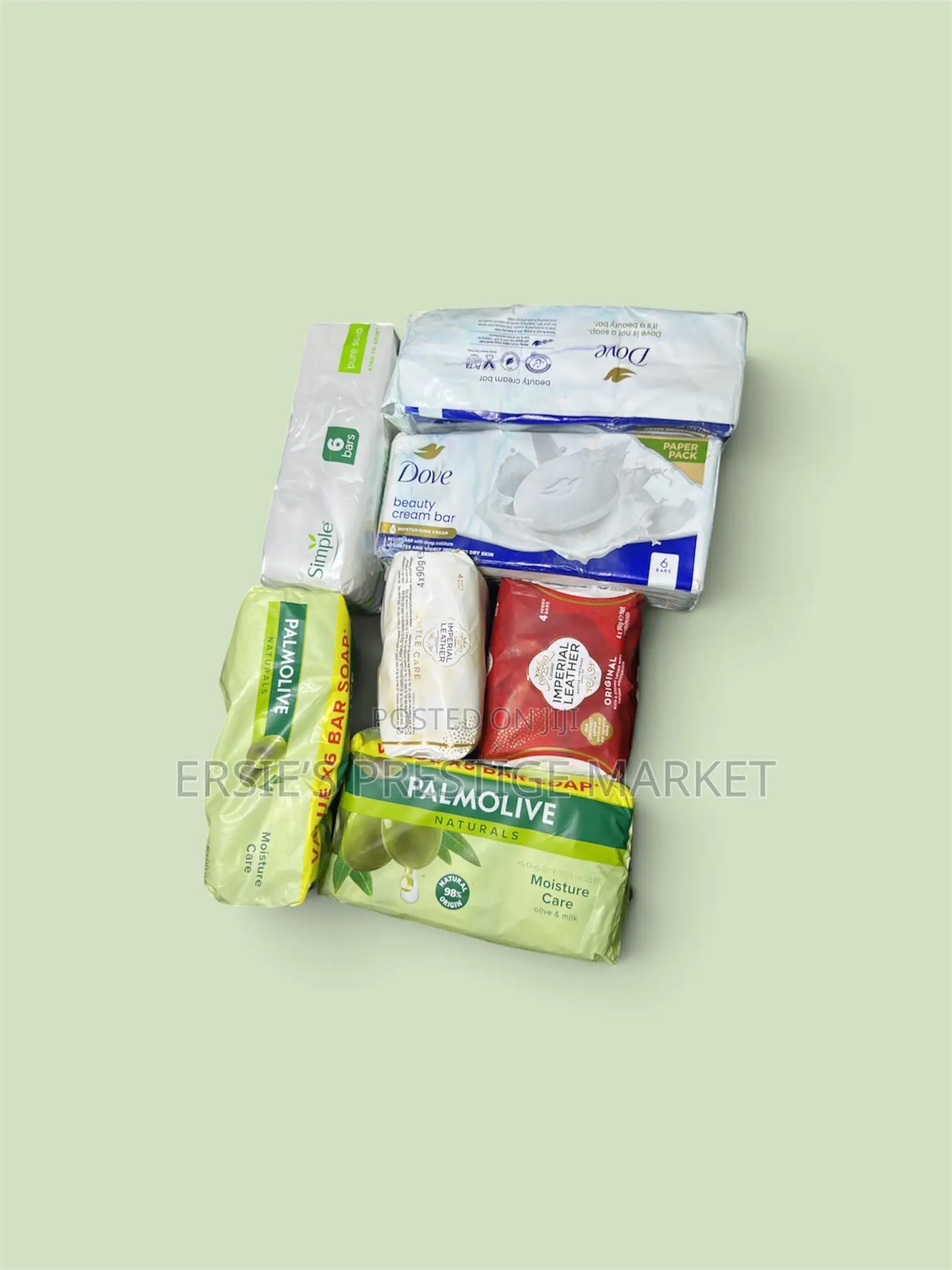 Palmolive, Imperial Leather, Dove, Simple Bar Soap