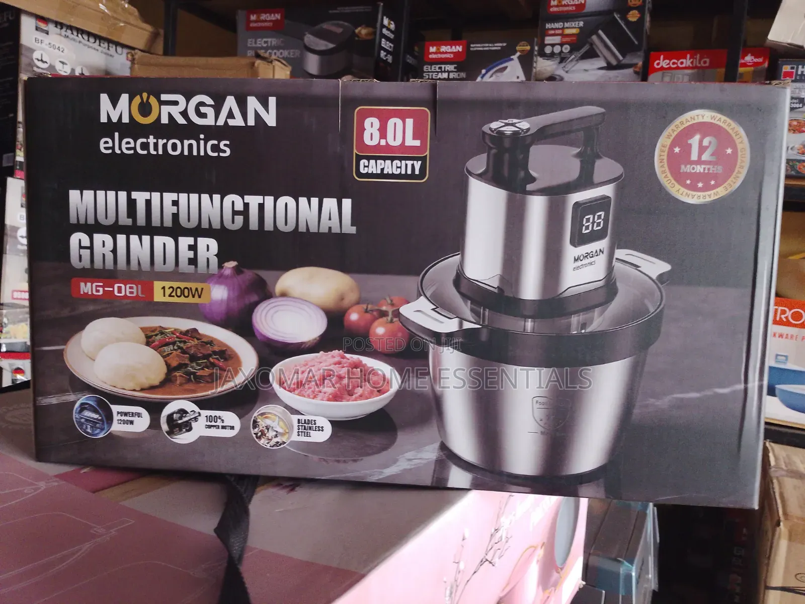 8L Morgan Fufu Machine
