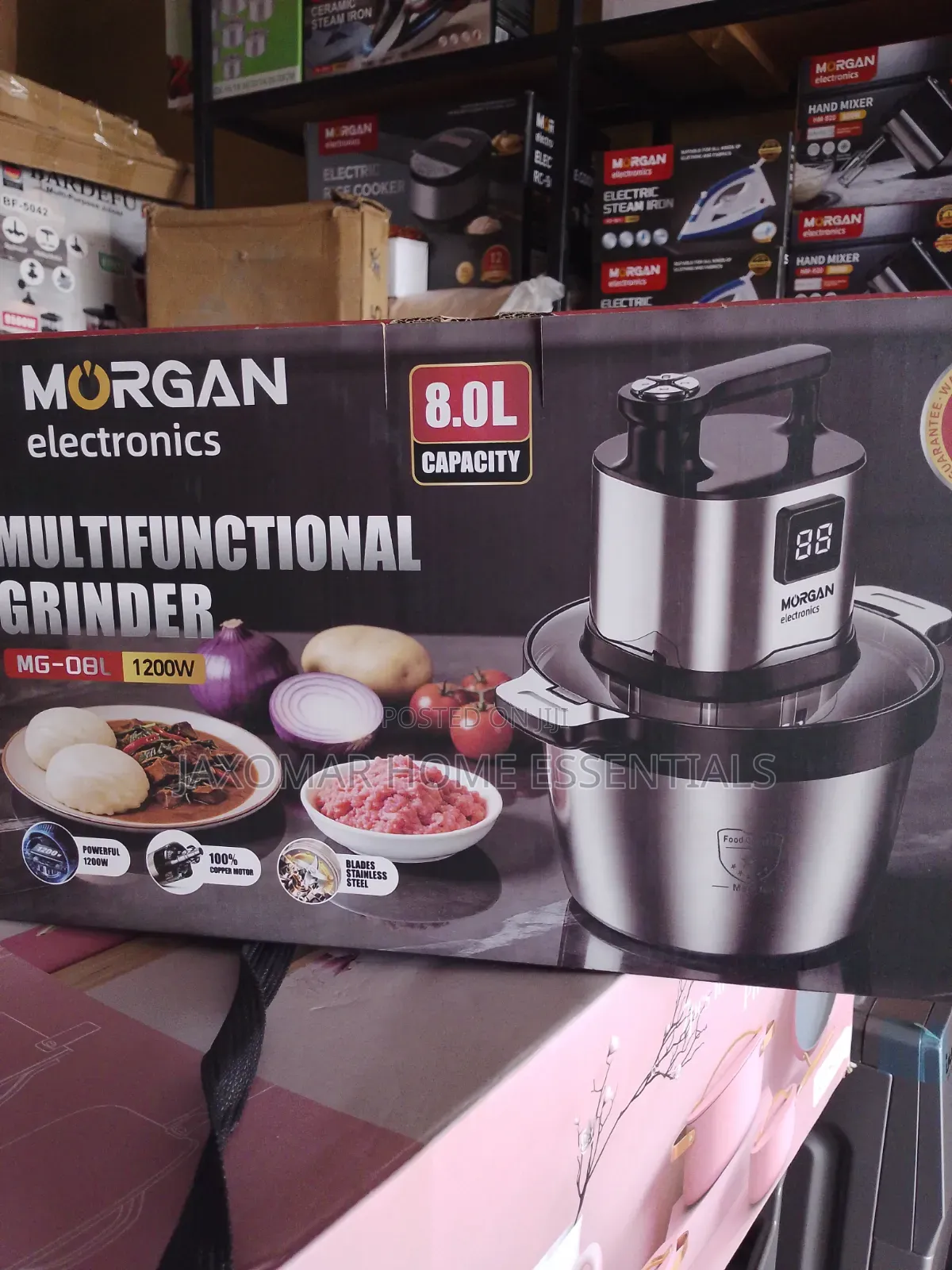 8L Morgan Fufu Machine