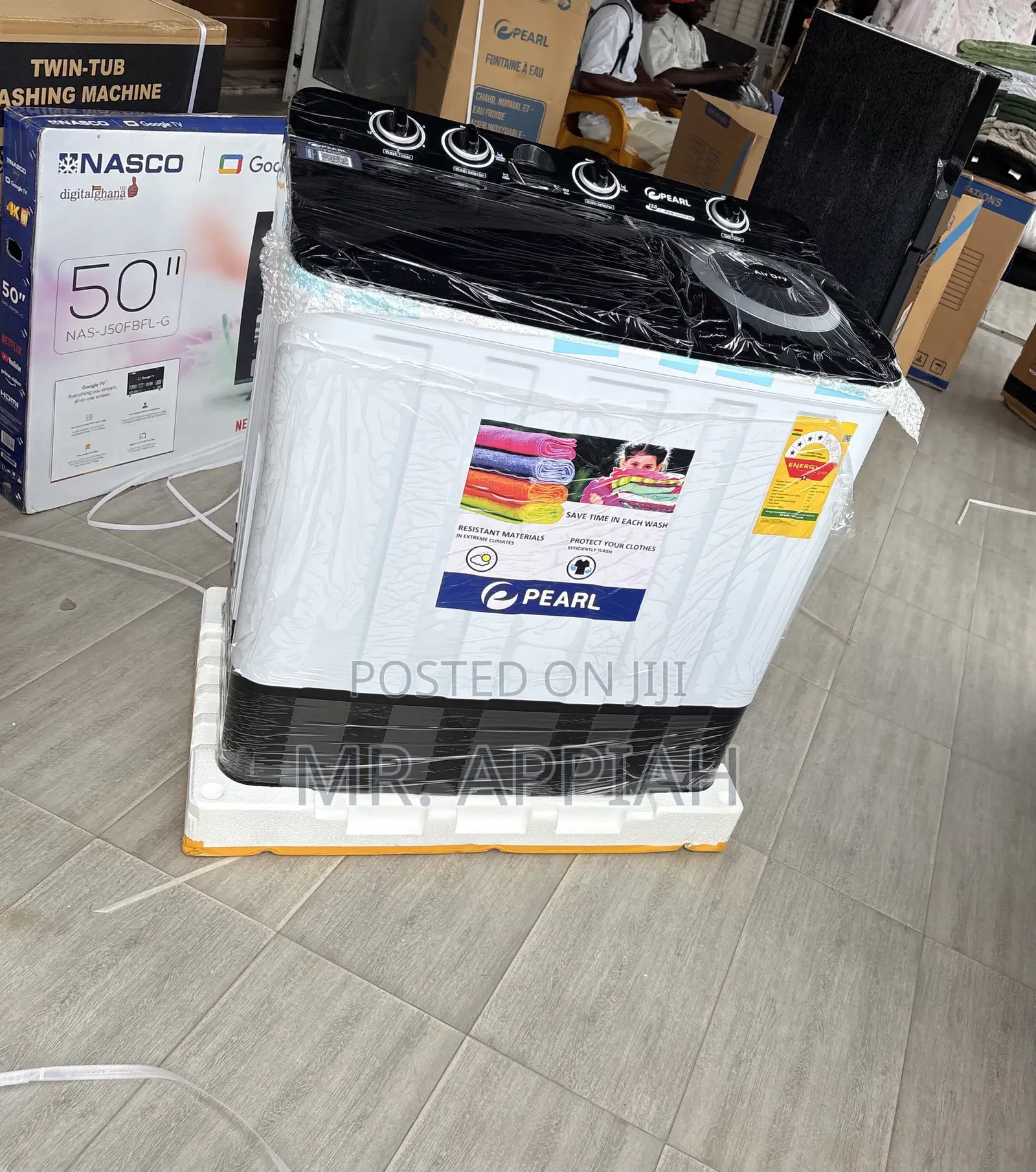 Order Pearl 11kg Twin Tub Washing Machine(Spin Dry).