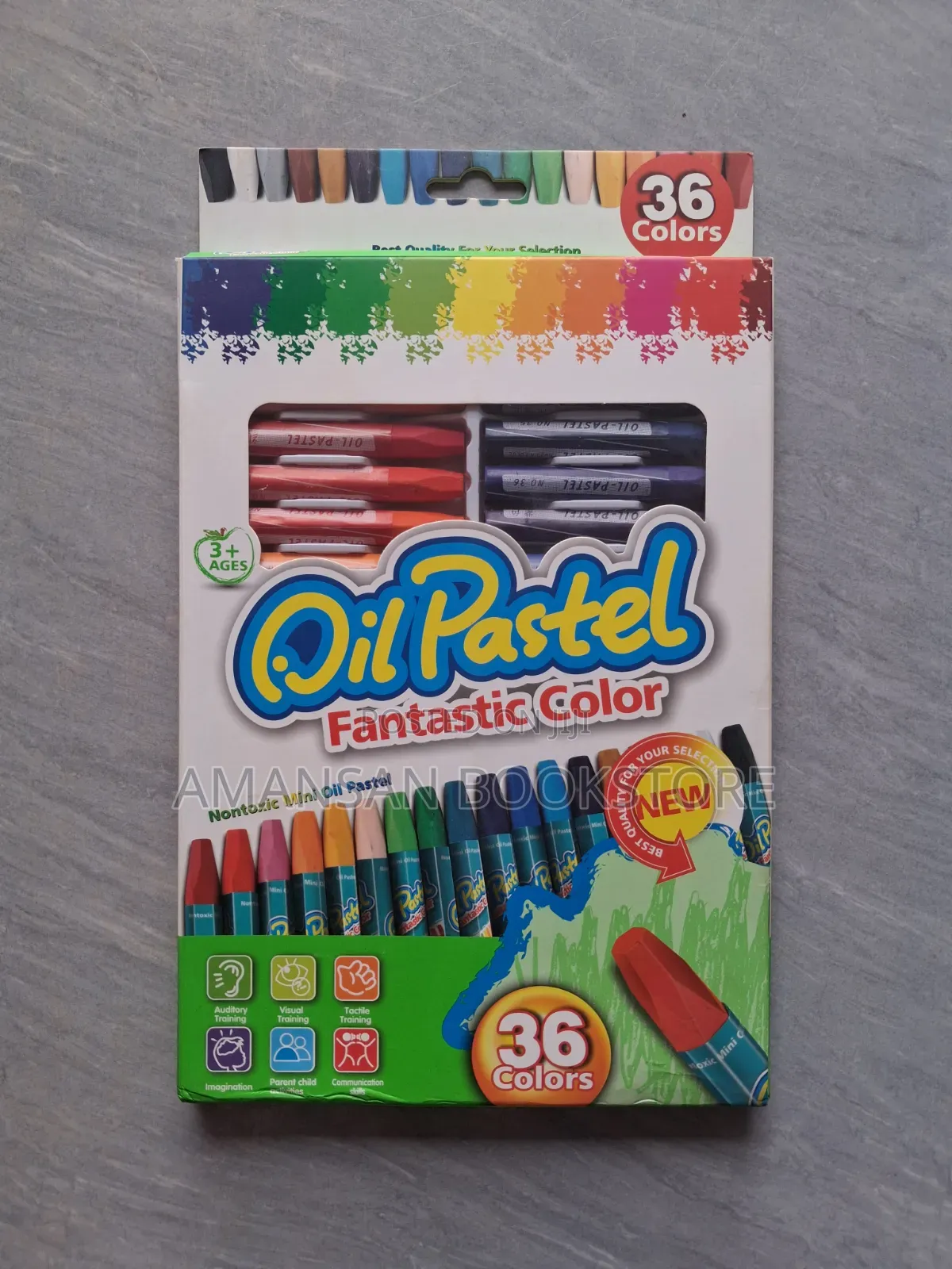 Oil Pastel Fantastic Color (36 Colors)