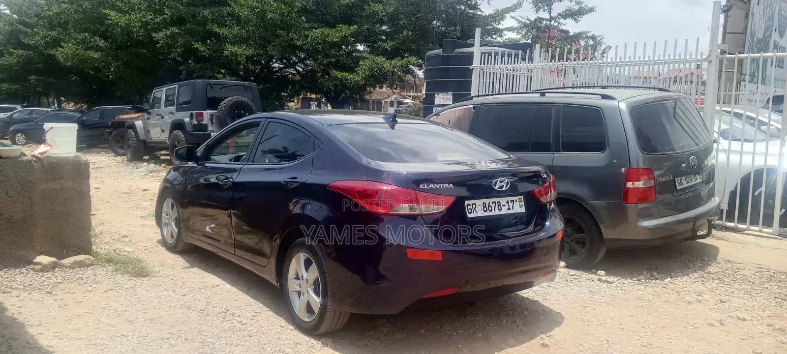 Hyundai Elantra 2013 Blue