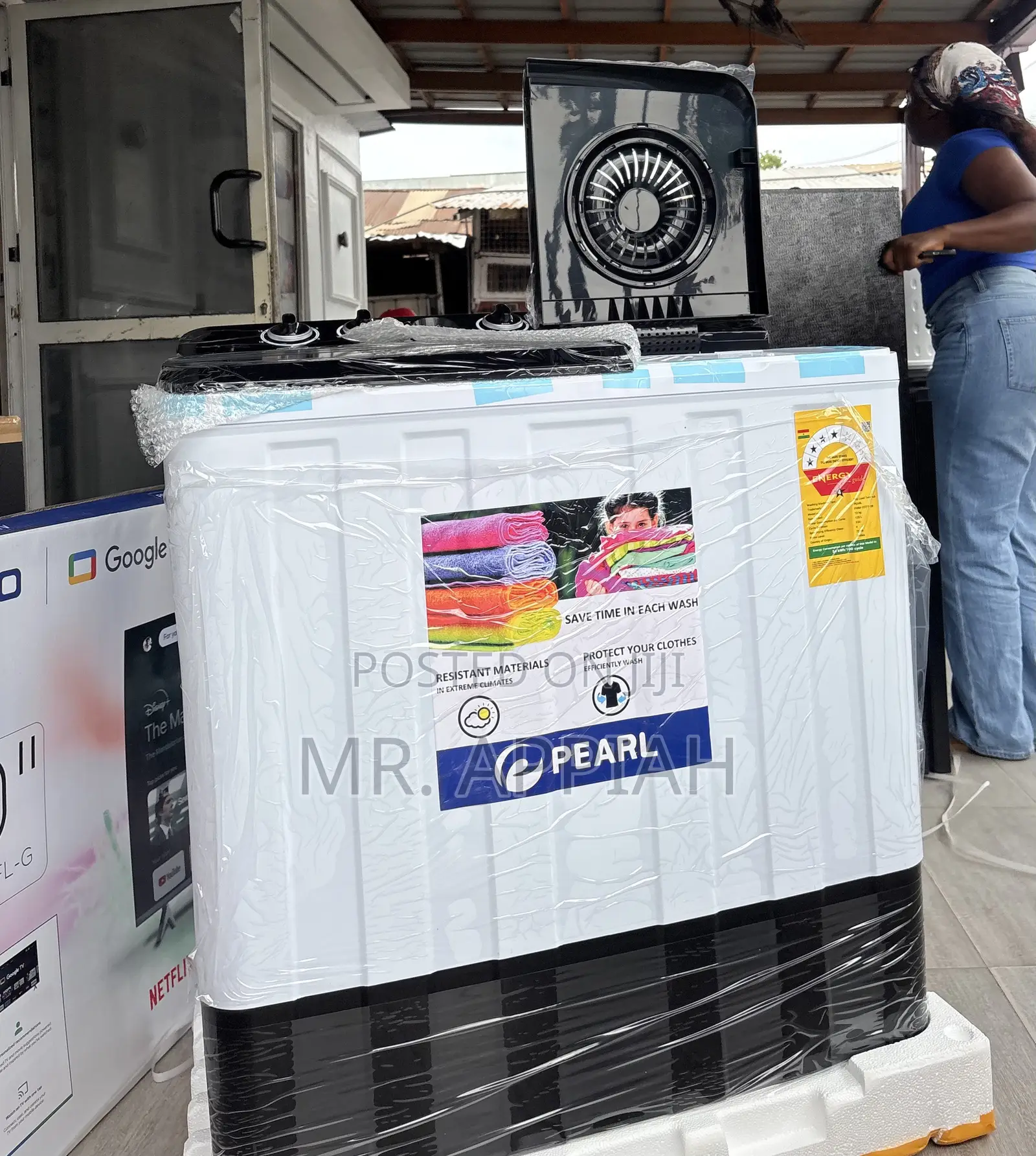 Super Classic Pearl 11kg Semi-Automatic Washing Machine