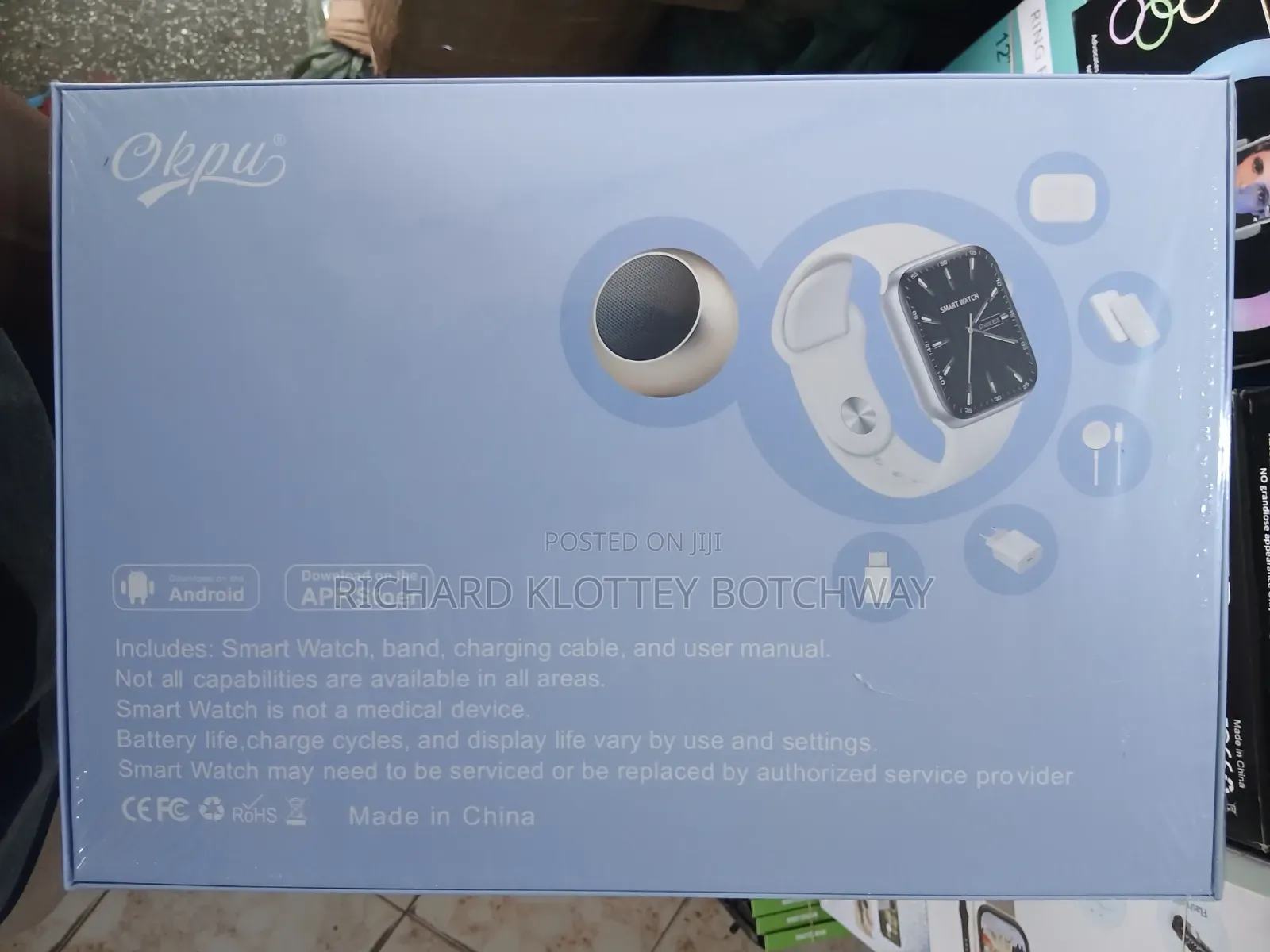 Okpu D18 Smart Watch
