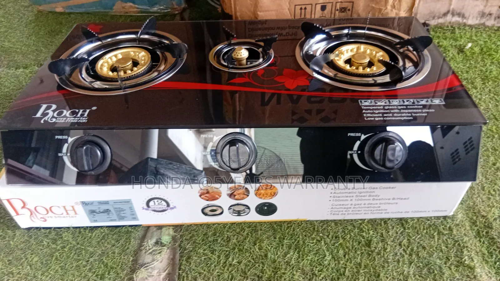 Stylish Roch Gas Cooker – Built for Everyday Cooking
