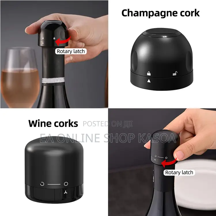 Swivel Open and Close Mini Wine Stopper