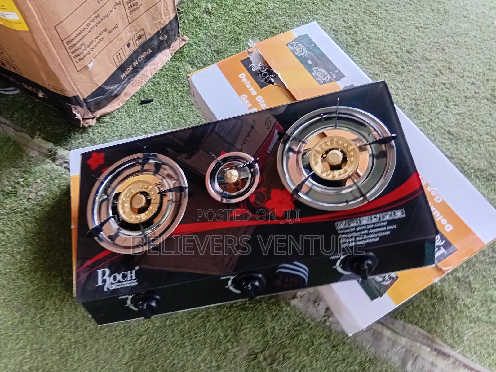 Roch 3 Burner Cooker – Smart Choice for Your Kitchen