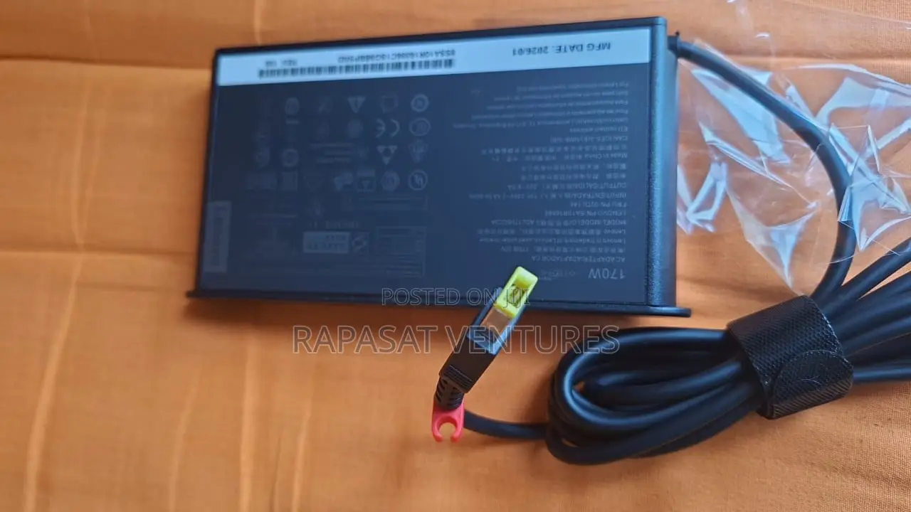 Original Lenovo 20v 8.5a 170w USB Pin Adapter