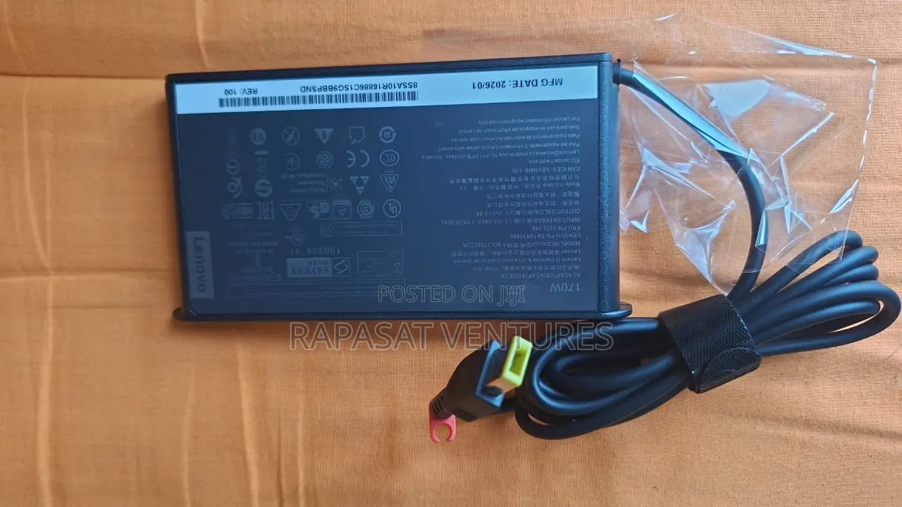 Original Lenovo 20v 8.5a 170w USB Pin Adapter