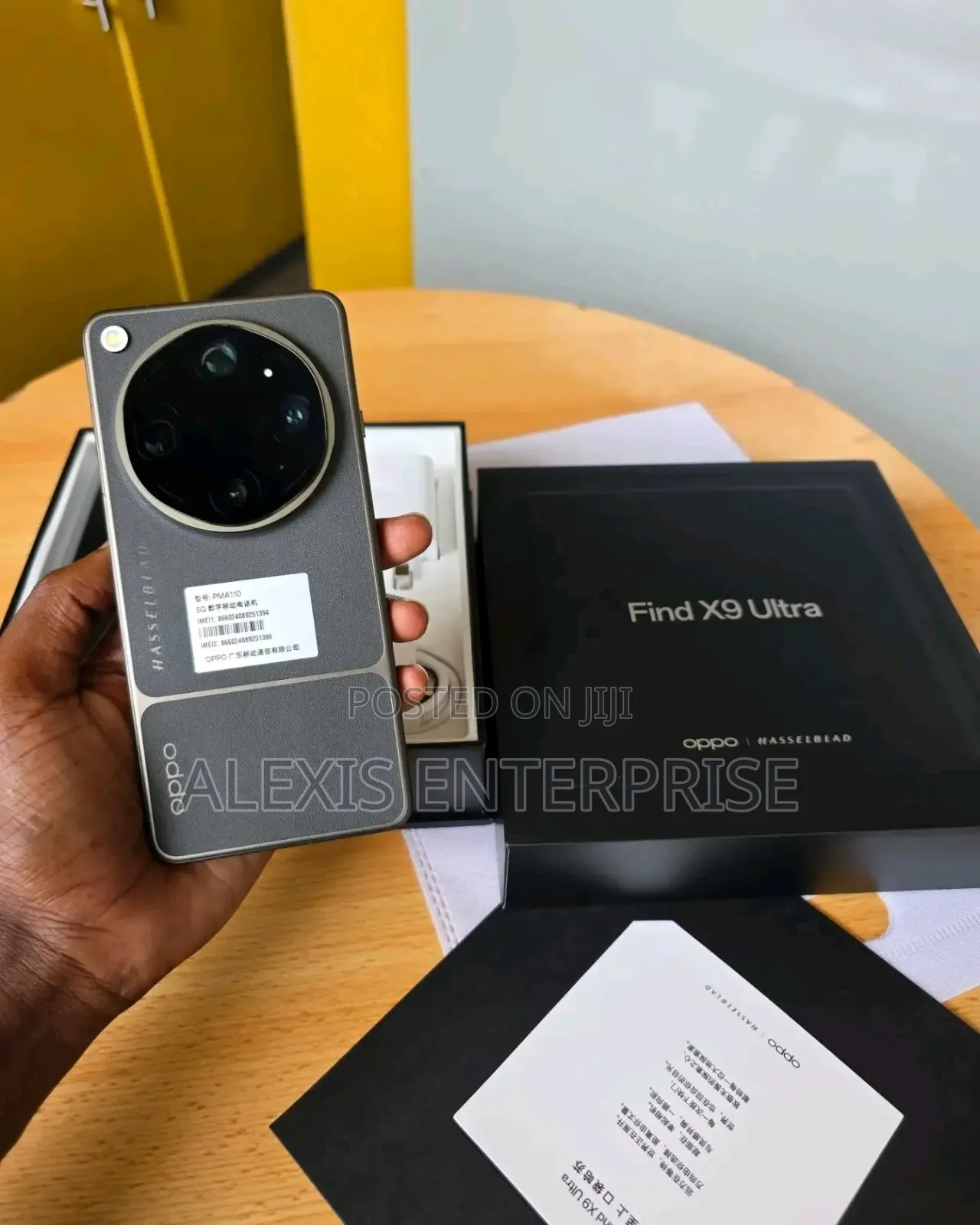 New Oppo Find X9 Ultra 512 GB Black