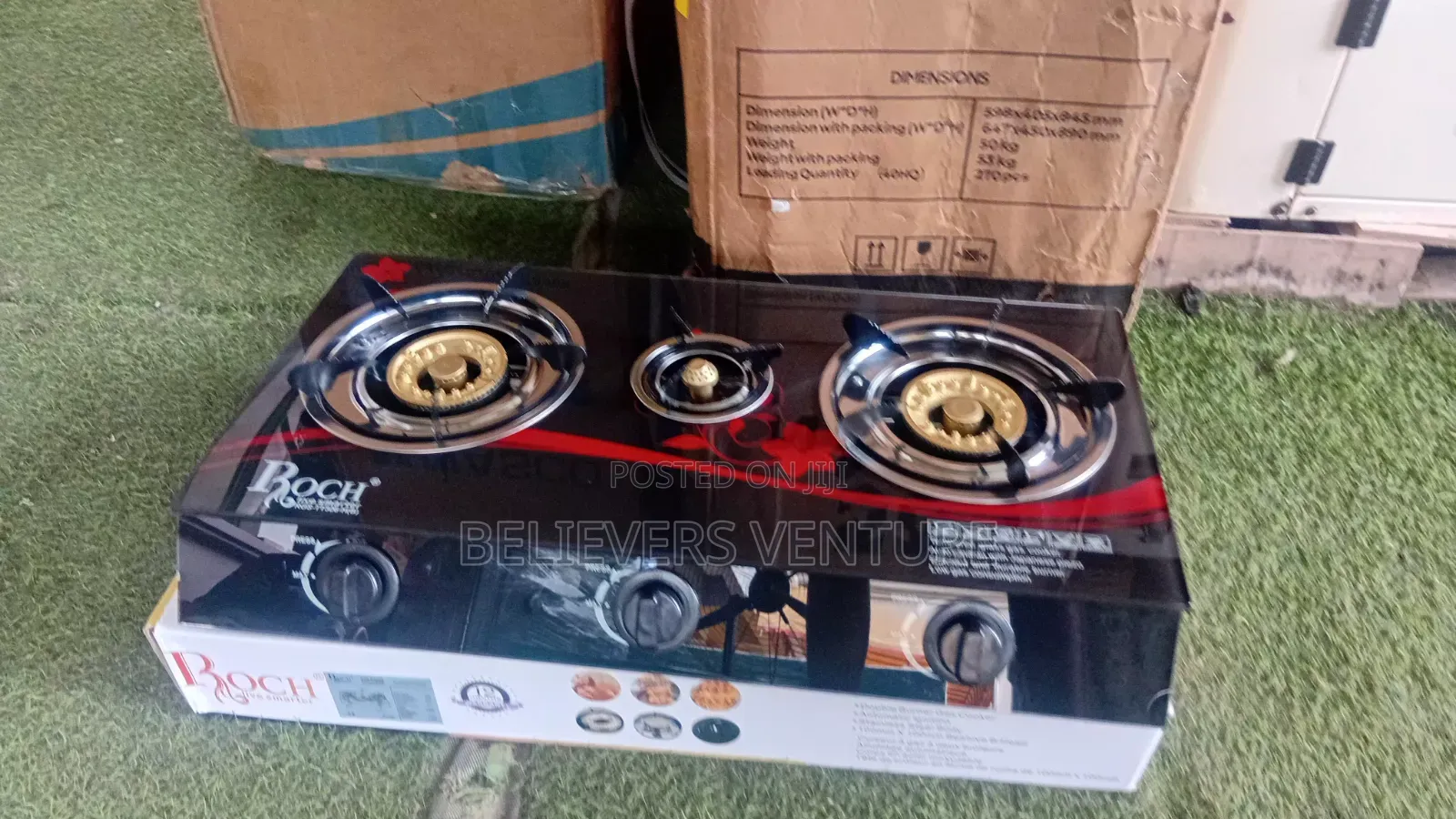 Roch 3 Burner Cooker – Enjoy Fast Easy Cooking