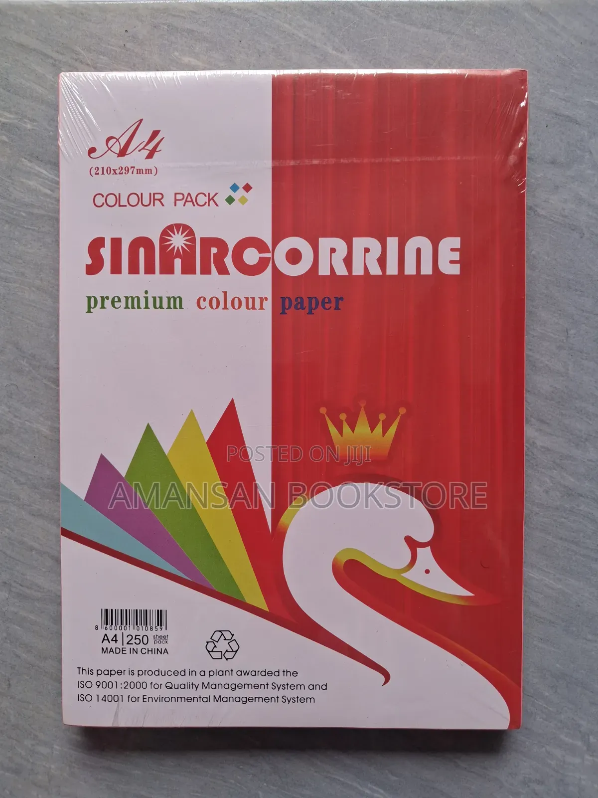 A4 Sinarcorrine Premium Colour Paper (250 Sheets)