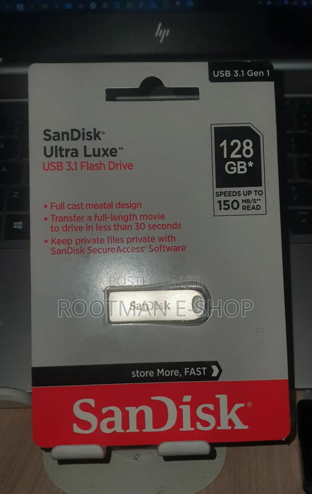 128Gig Sandisk Pendrive USB 3.1