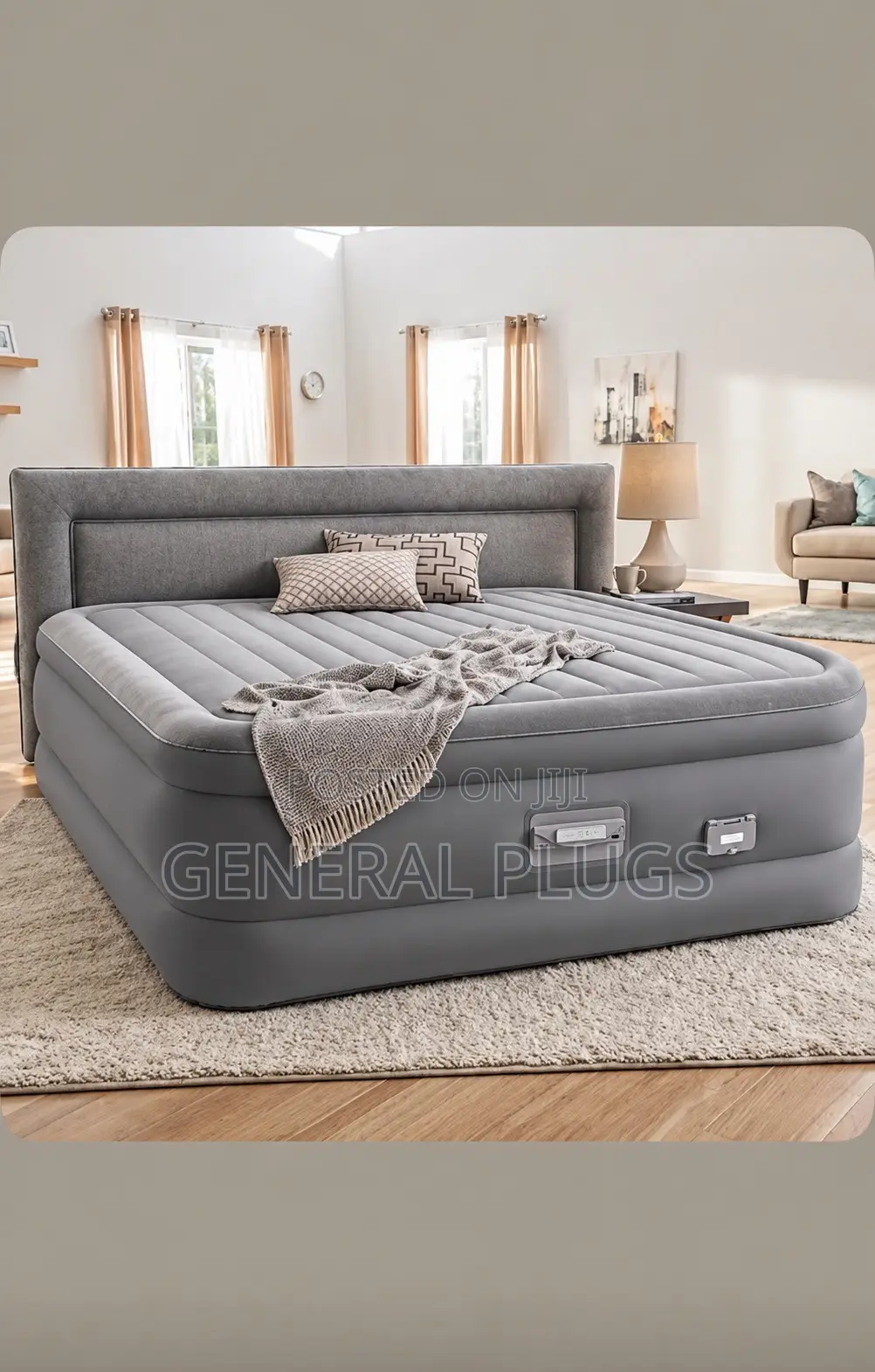 Camping Made Easy ;Original Inflatable Automatic Pump Air Mattress