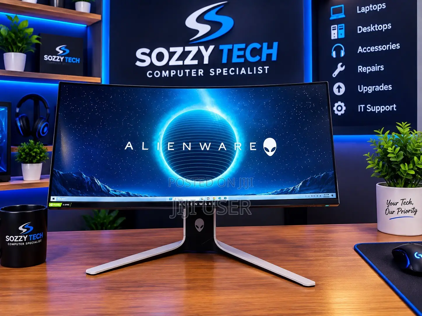 Alienware 120Hz UltraWide Gaming 34 Inch Curved Monitor With WQHD