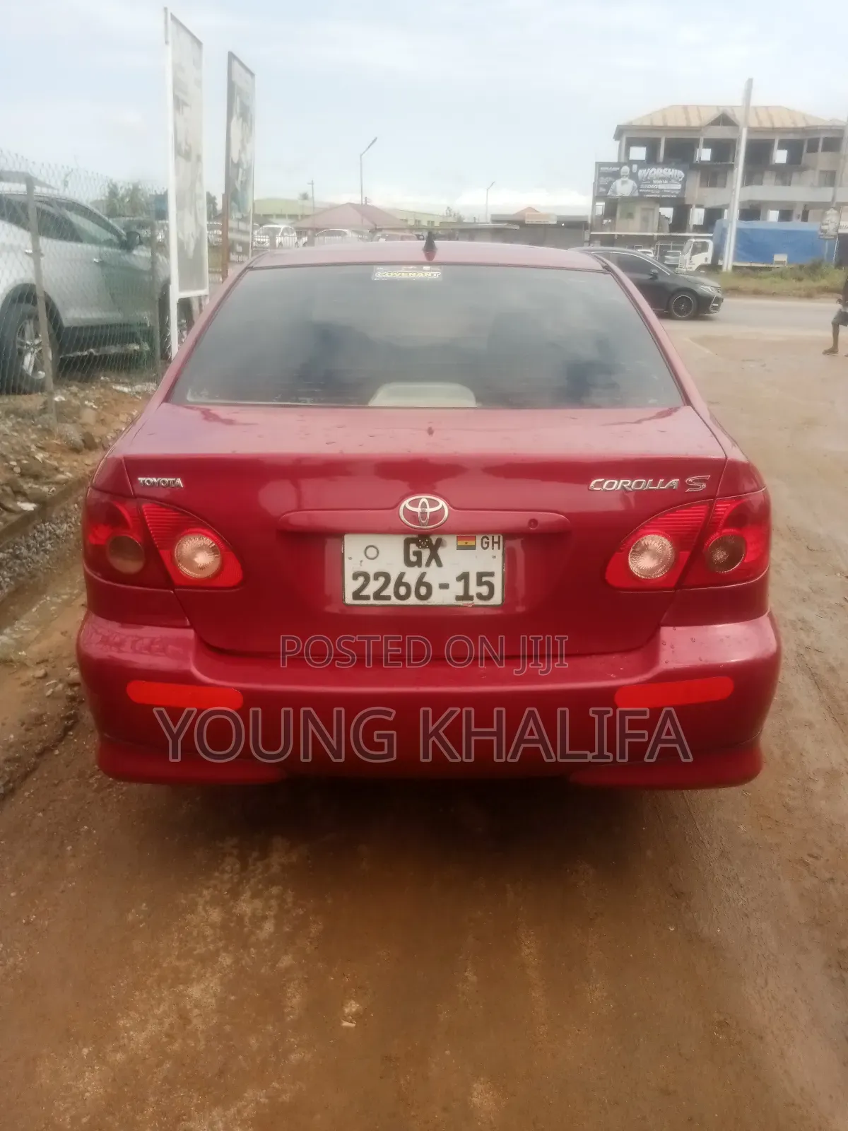 Toyota Corolla 2007 Red